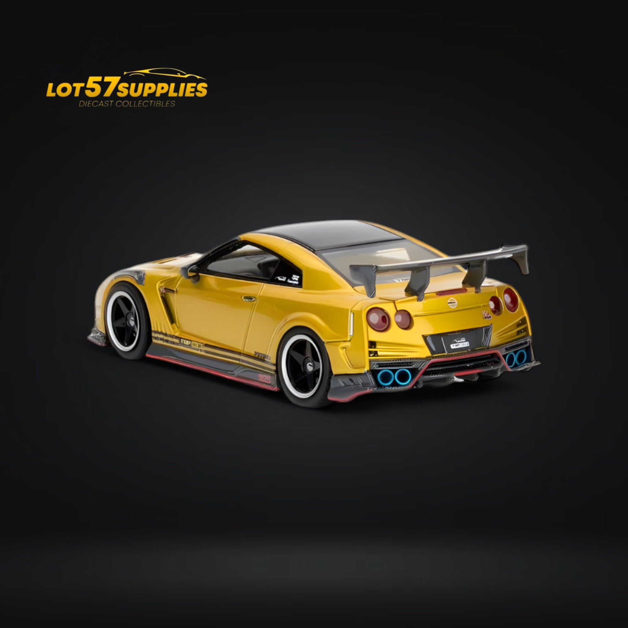 (Pre-Order) Model Idea GT-R R35 TOP SECRET Modified Version Resin 1:64 - Limited to 299pcs