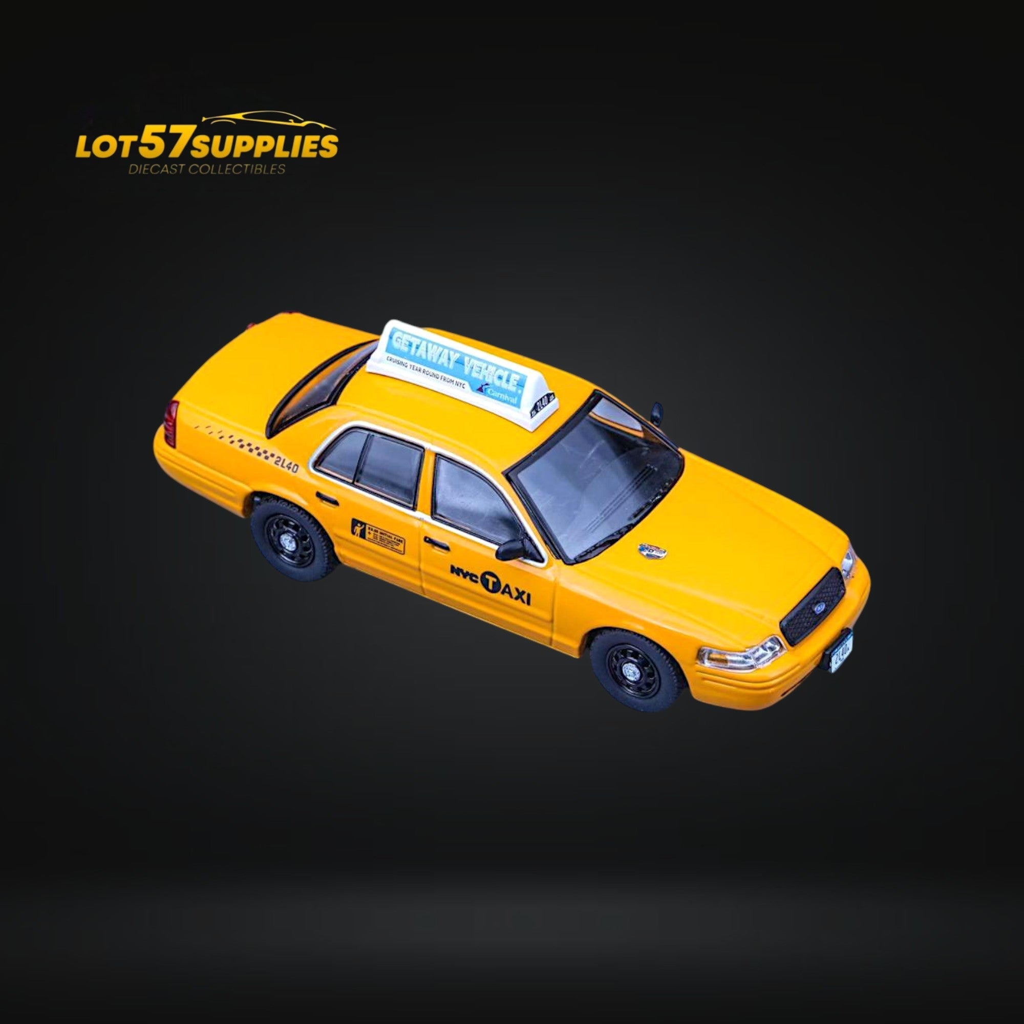 Rollin Ford Crown Victoria NYC Yellow Cab TAXI NEW YORK CITY 1:64