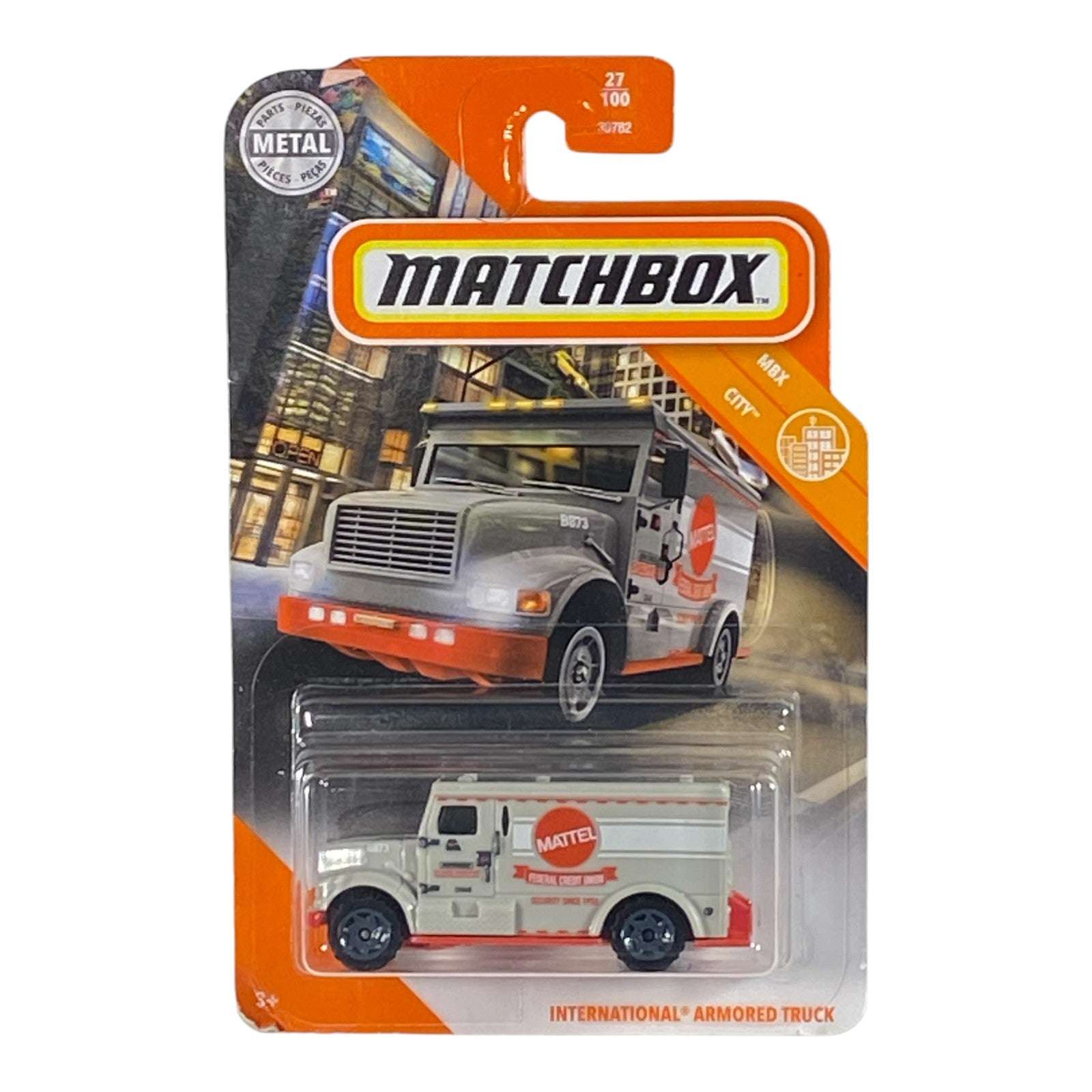 Matchbox International Armored Truck - MBX City Series 27/100