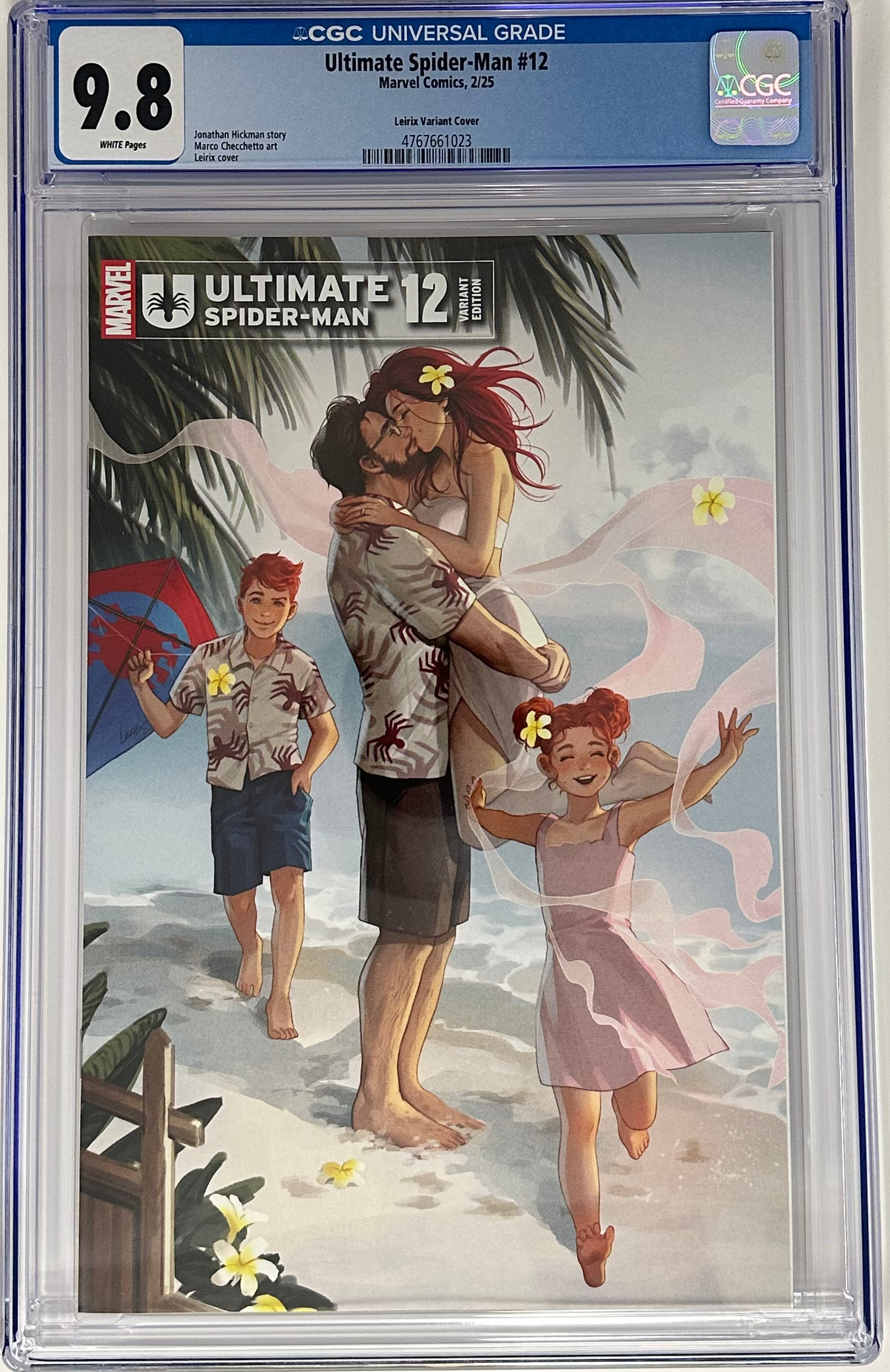 ULTIMATE SPIDER-MAN #12 CGC 9.8 BLUE LABEL LEIRIX EXCLUSIVE VAR [IN STOCK]