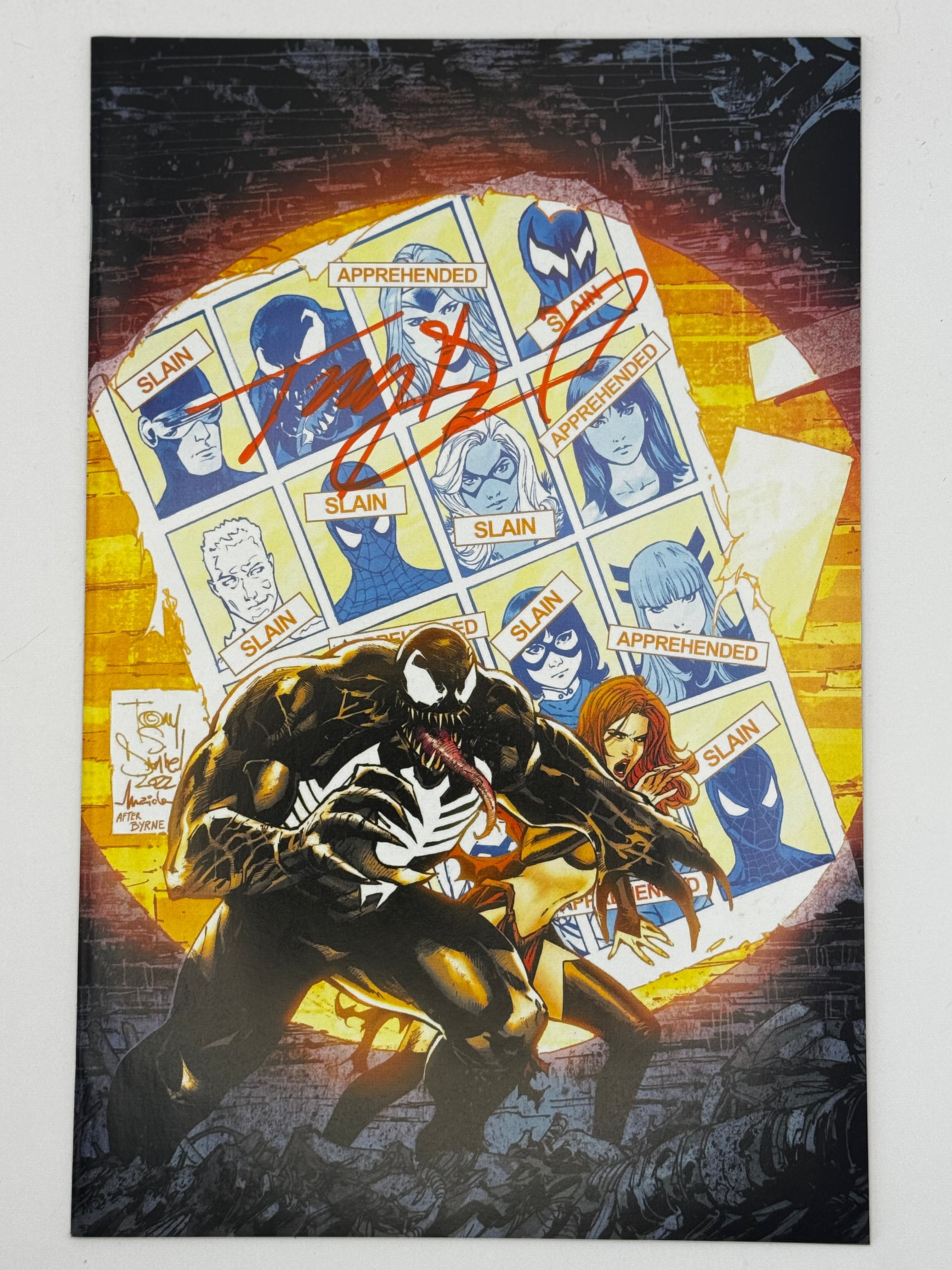 [SIGNED W/ COA] VENOM #13 TONY DANIEL EXCLUSIVE VIRGIN VAR [ IN STOCK]