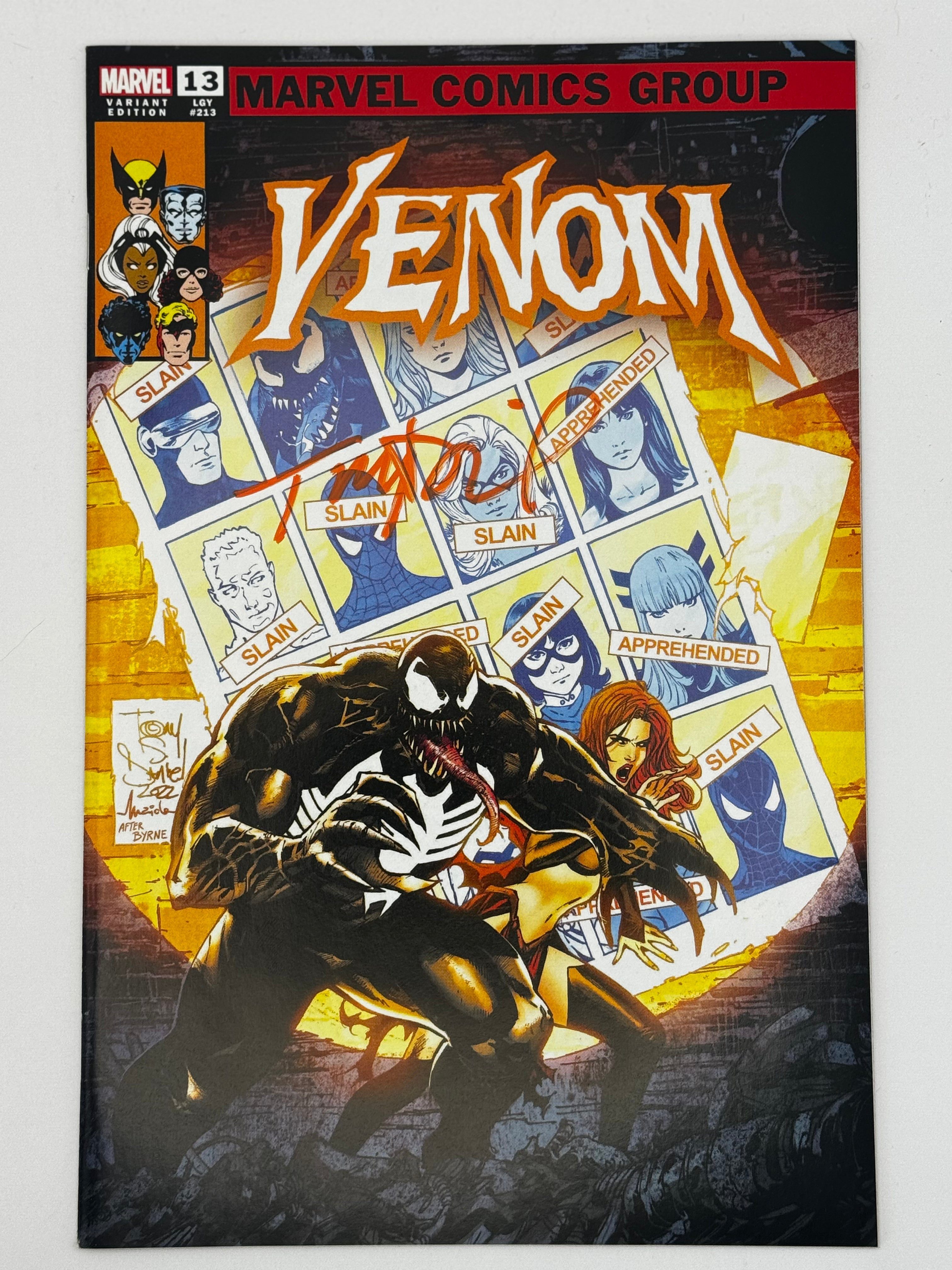 [SIGNED W/ COA] VENOM #13 TONY DANIEL EXCLUSIVE VAR [ IN STOCK]