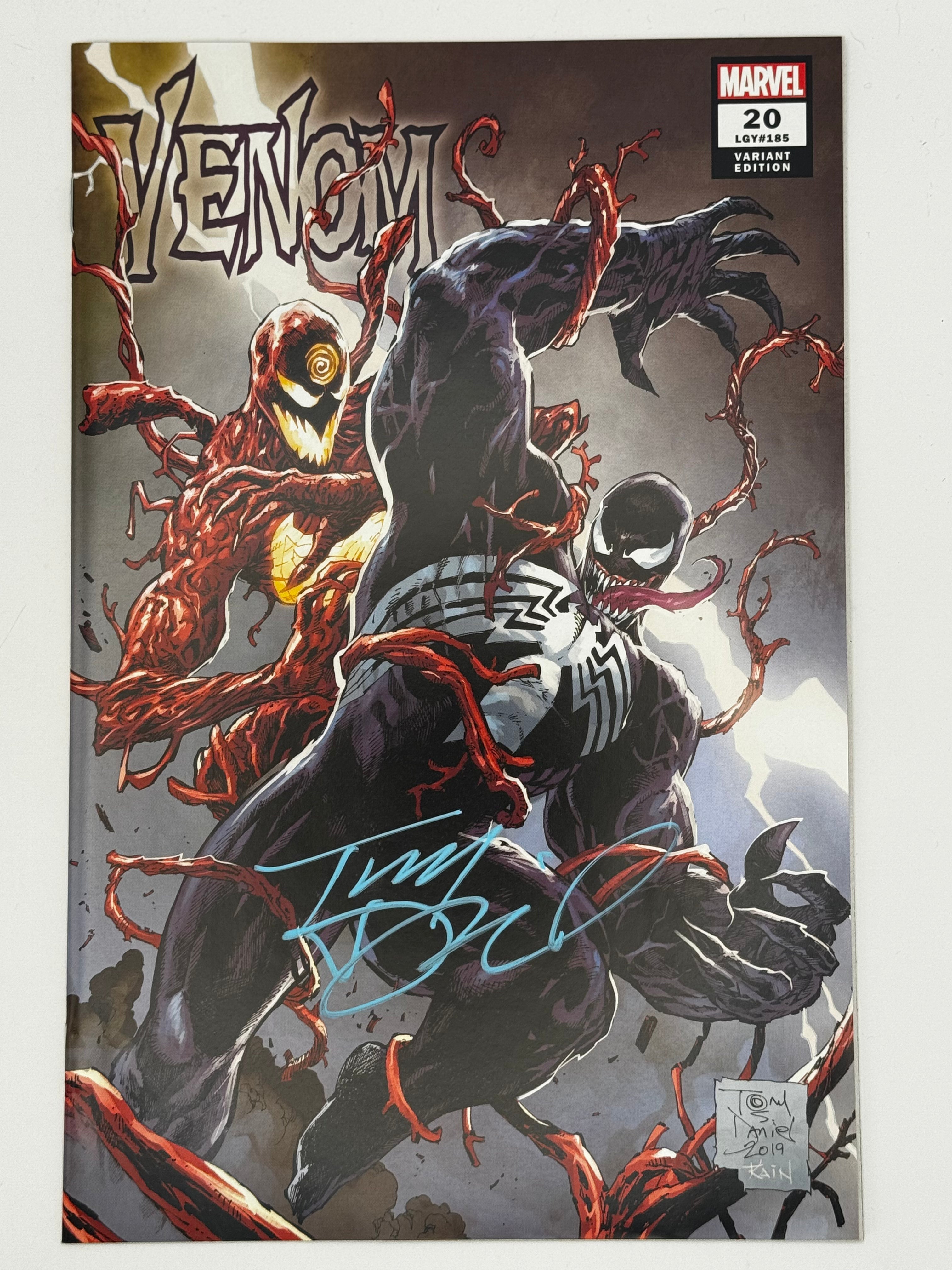 [SIGNED W/ COA] VENOM #20 TONY DANIEL EXCLUSIVE VAR [ IN STOCK]