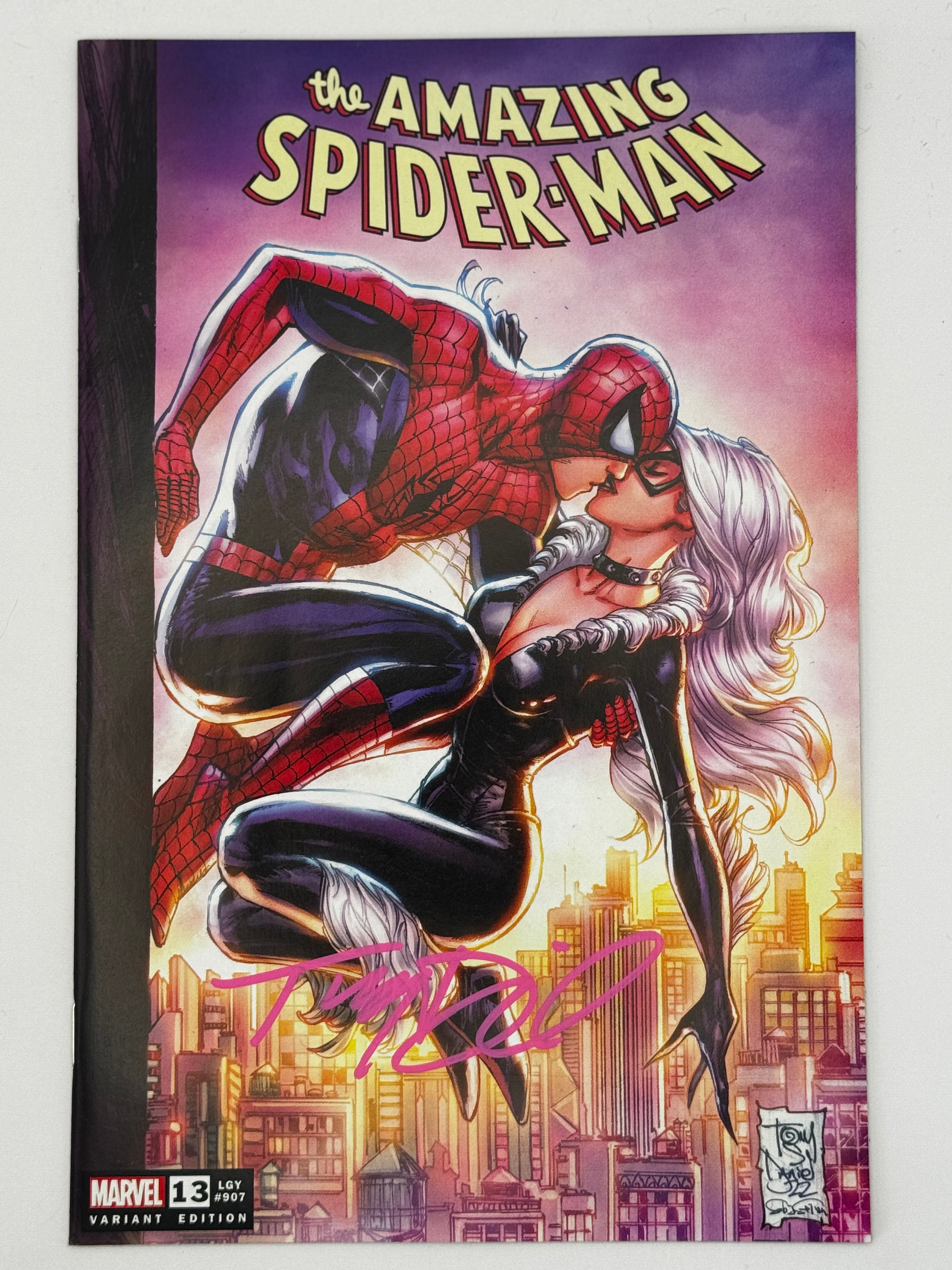 [SIGNED W/ COA] AMAZING SPIDER-MAN #13 TONY DANIEL EXCLUSIVE VAR [ IN STOCK]