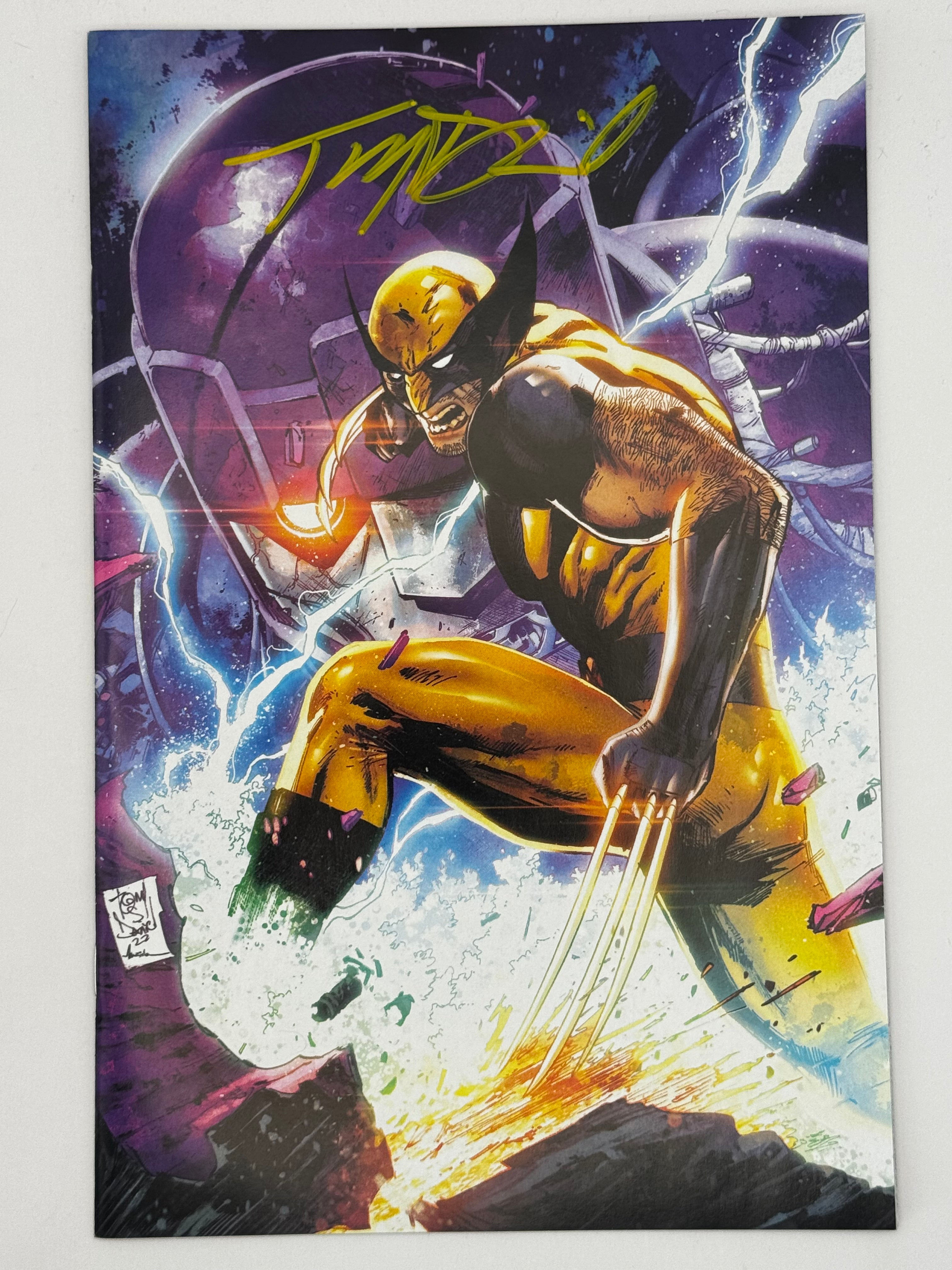 [SIGNED W/ COA] WOLVERINE #24 TONY DANIEL EXCLUSIVE VIRGIN VAR [ IN STOCK]