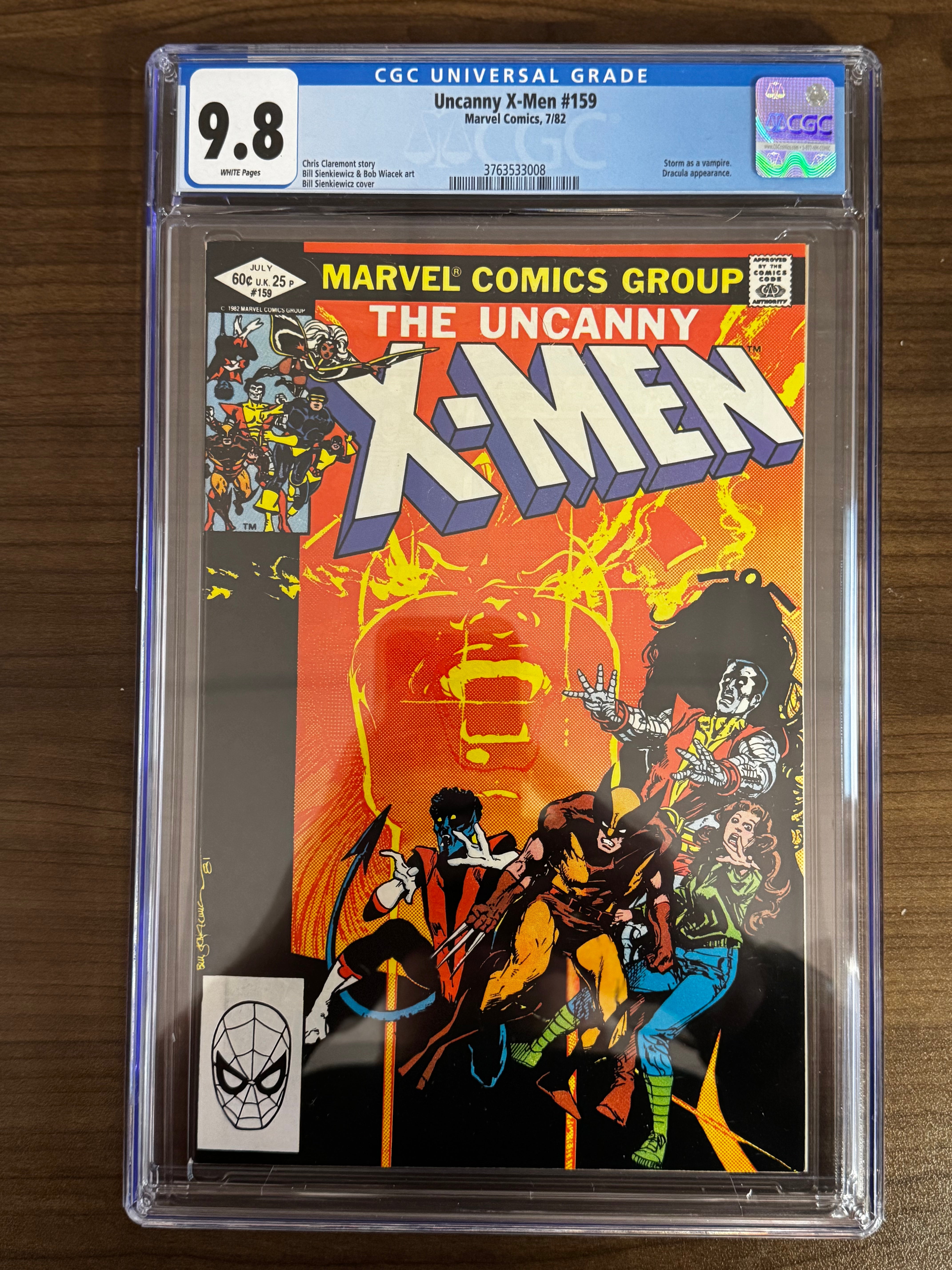 UNCANNY X-MEN #159 1982 CGC 9.8 BLUE LABEL [IN STOCK]