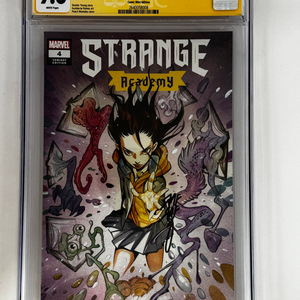 Strange Academy #4 桃桃子エクスクルーシブ表紙 アメコミリーフ Strange Academy #4 桃桃子エクスクルーシブ表紙 アメコミリーフ