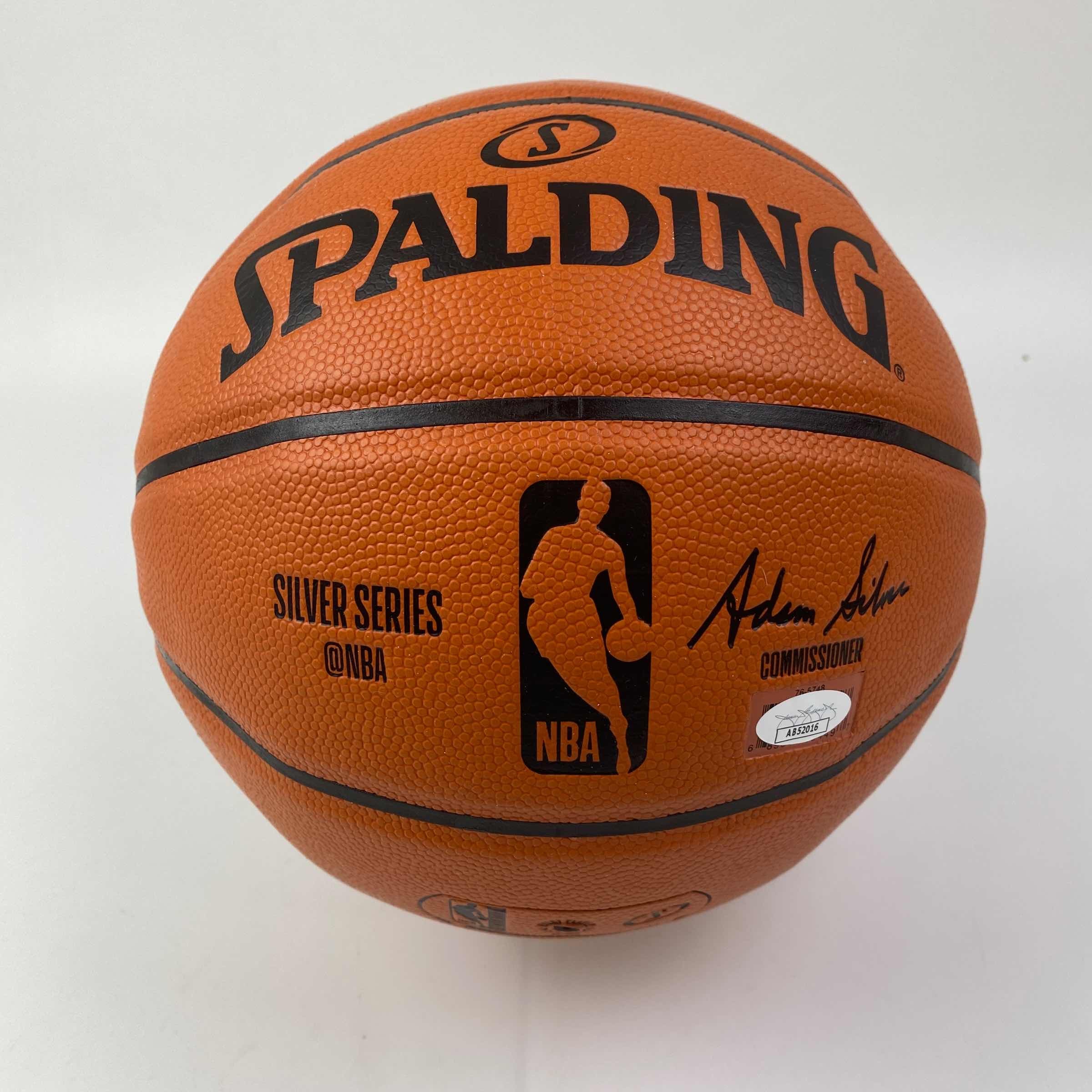 Autographed/Signed Tyler Herro Miami Heat Spalding Full Size F/S Basketball JSA COA