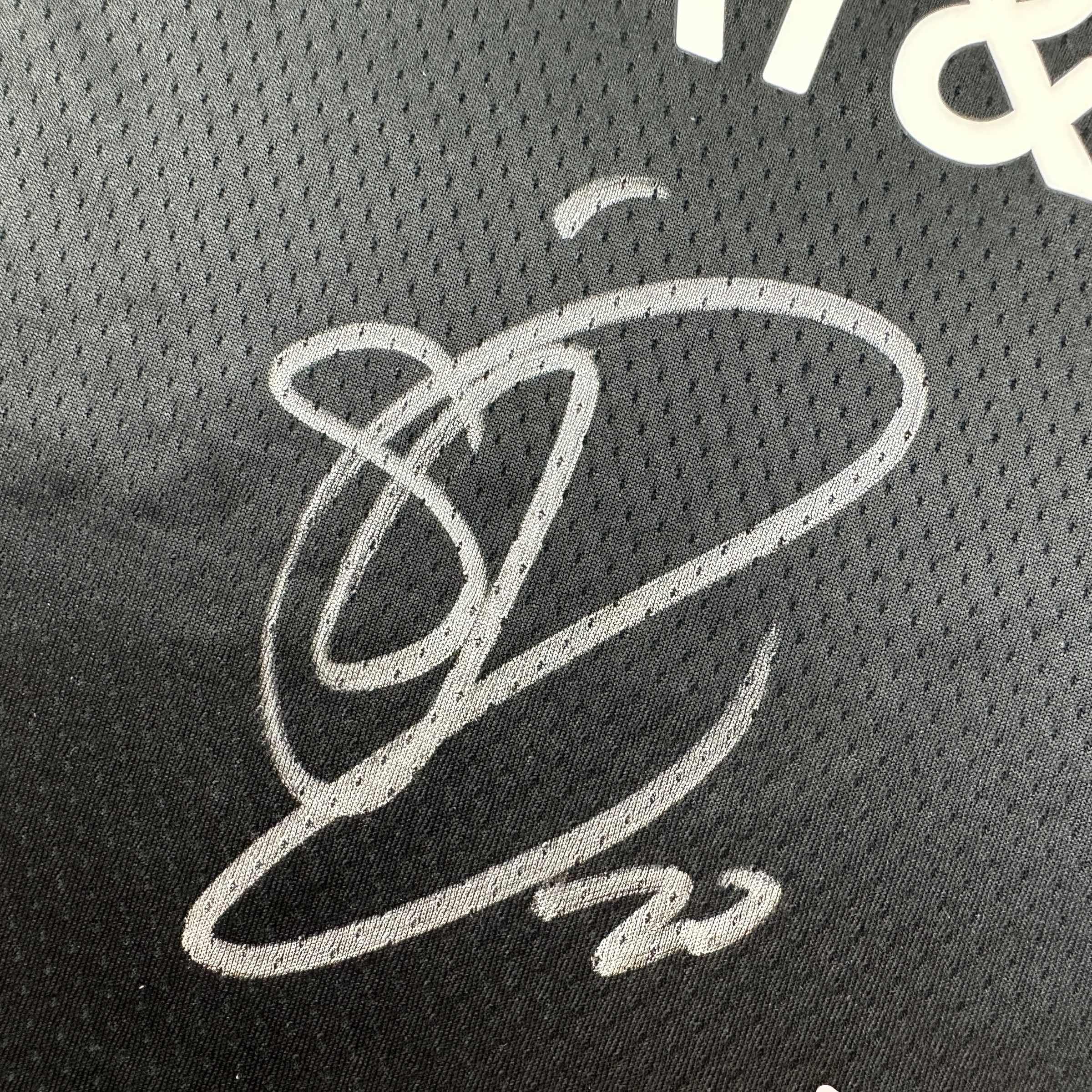 Autographed/Signed Sabrina Ionescu New York Liberty Black Swingman Basketball Jersey Fanatics COA