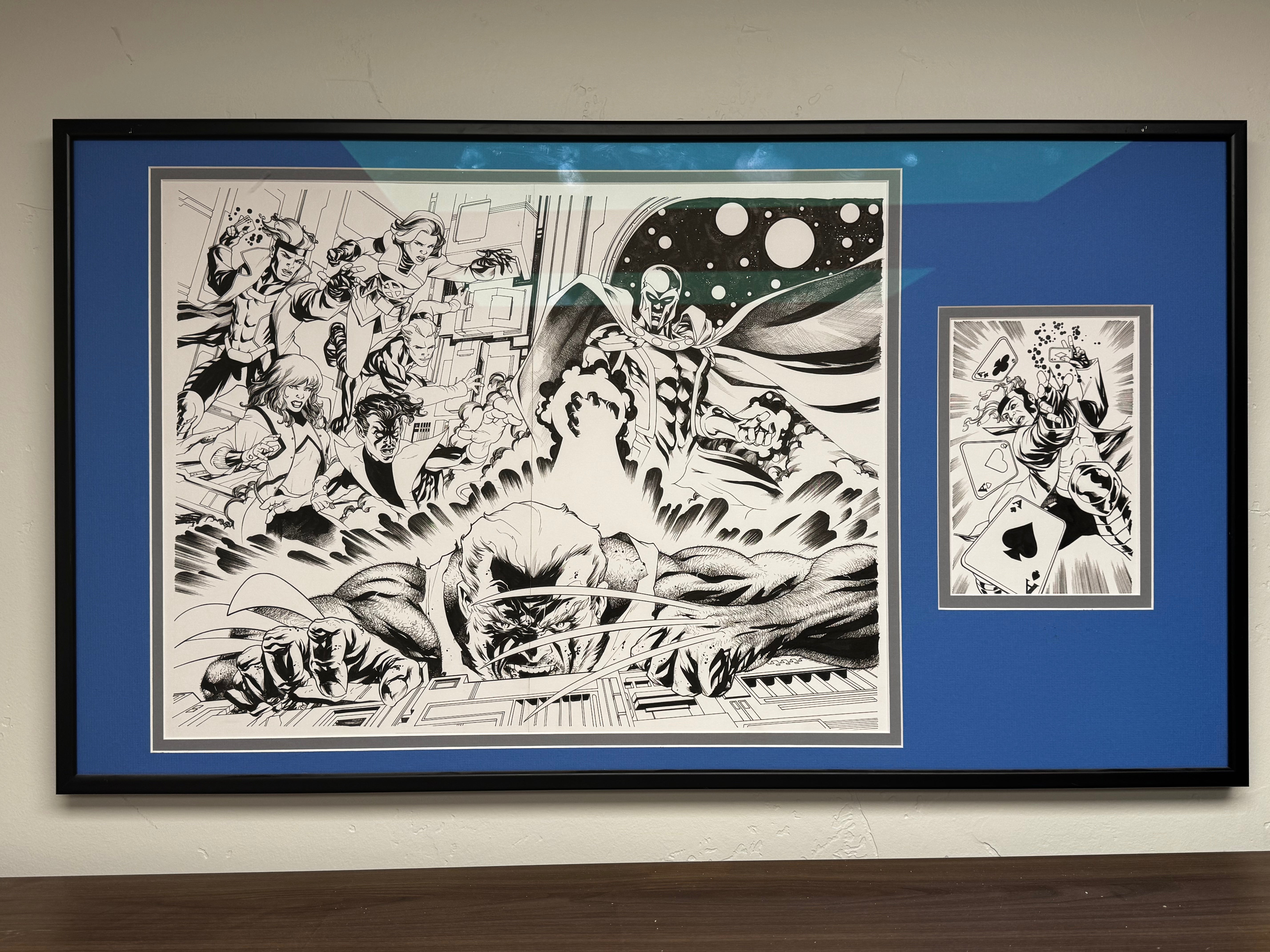 X-Men Gold & X-Men Blue Mike McKone [2 PIECES OF ART] [ORIGINAL ART]