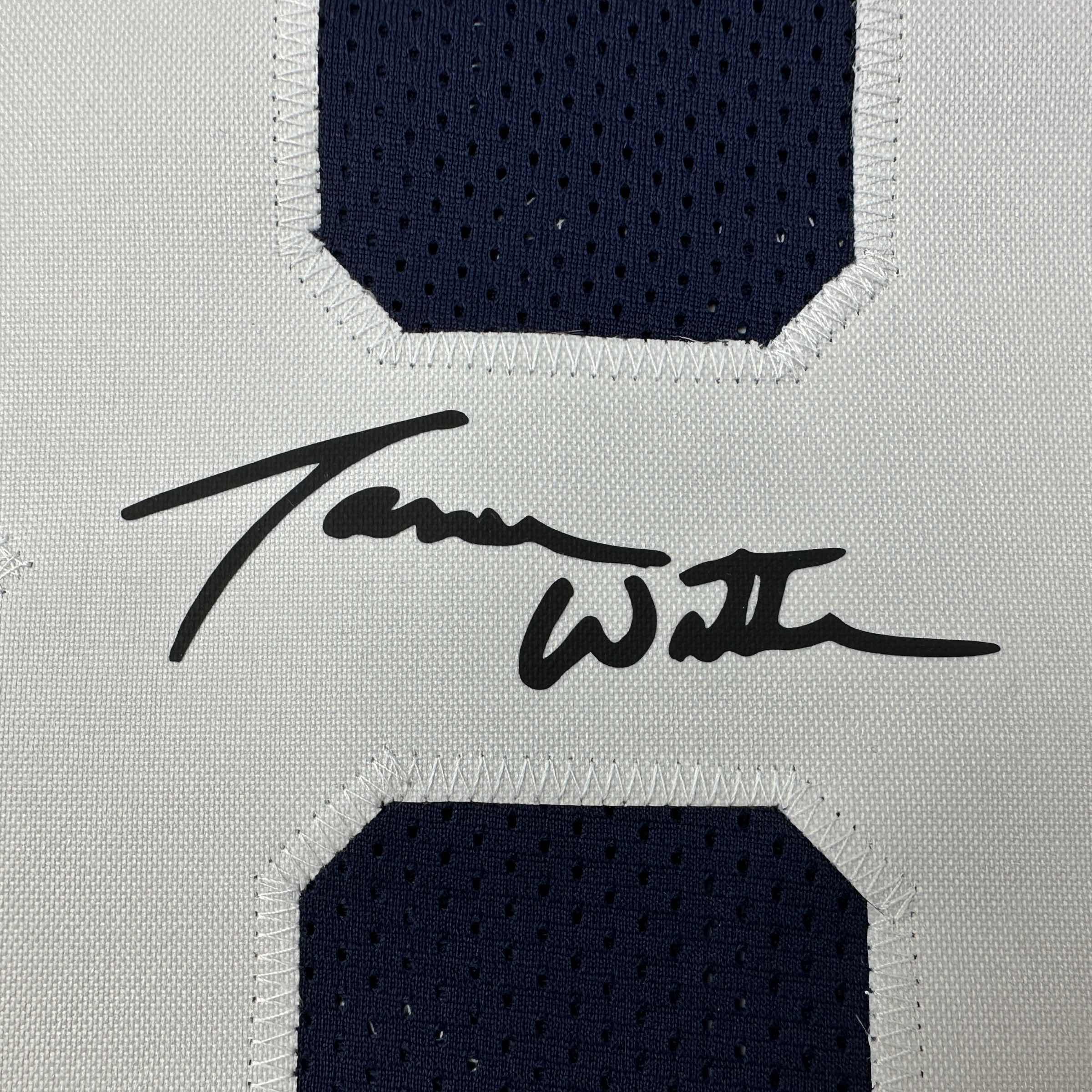 Facsimile Autographed Jason Witten Dallas Thanksgiving Day Reprint Laser Auto Football Jersey Size Men's XL