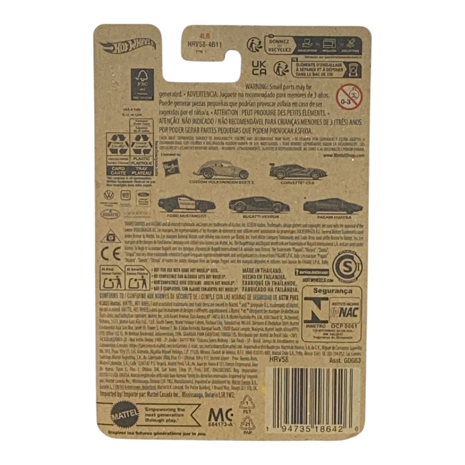 Hot Wheels Custom Volkswagen Beetle - Transformers Collection 1/5