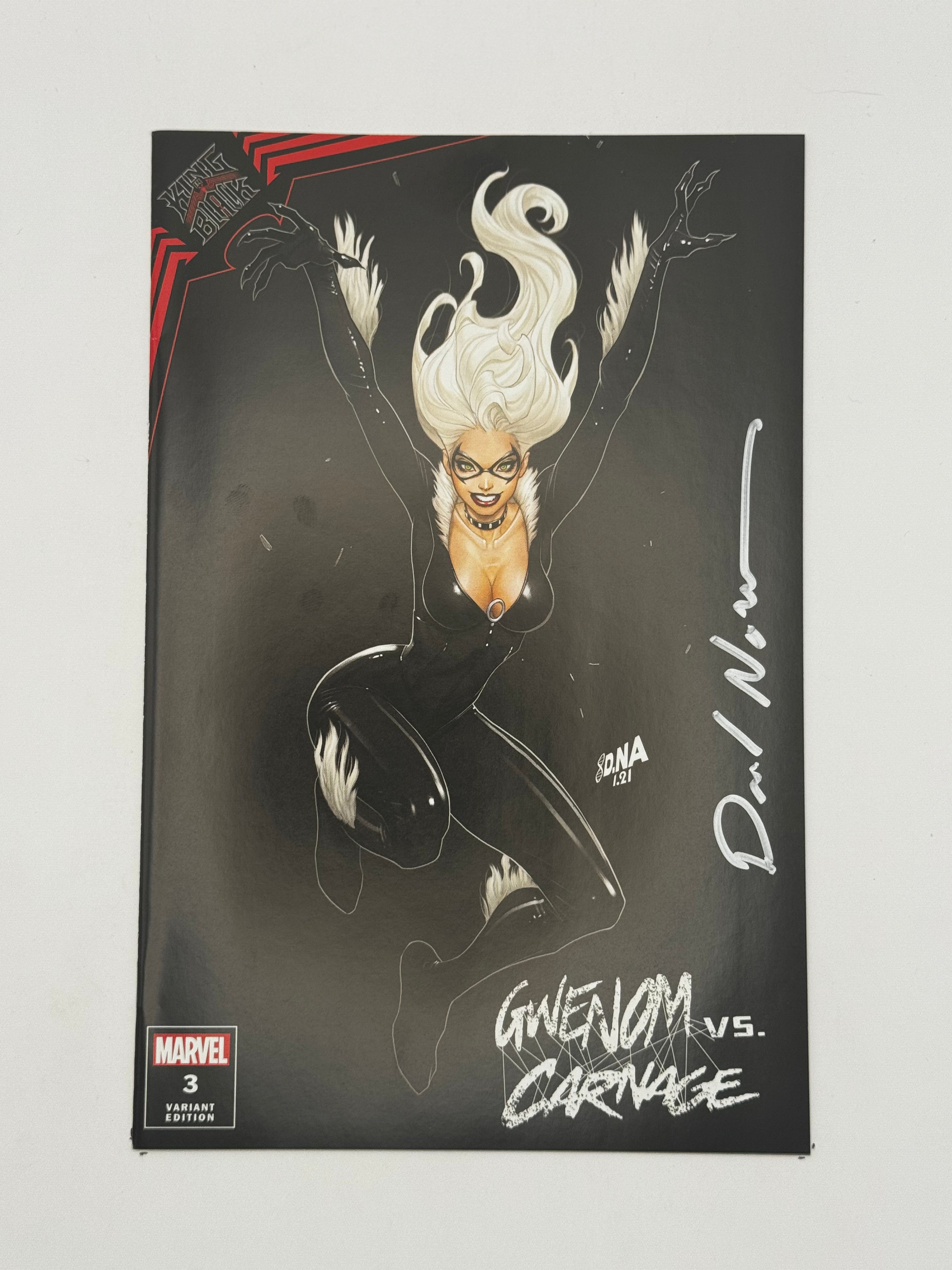 [SIGNED by David Nakayama] KING IN BLACK GWENOM VS CARNAGE #3 (OF 3) UNKNOWN COMICS DAVID NAKAYAMA EXCLUSIVE VAR (11/30/2022)