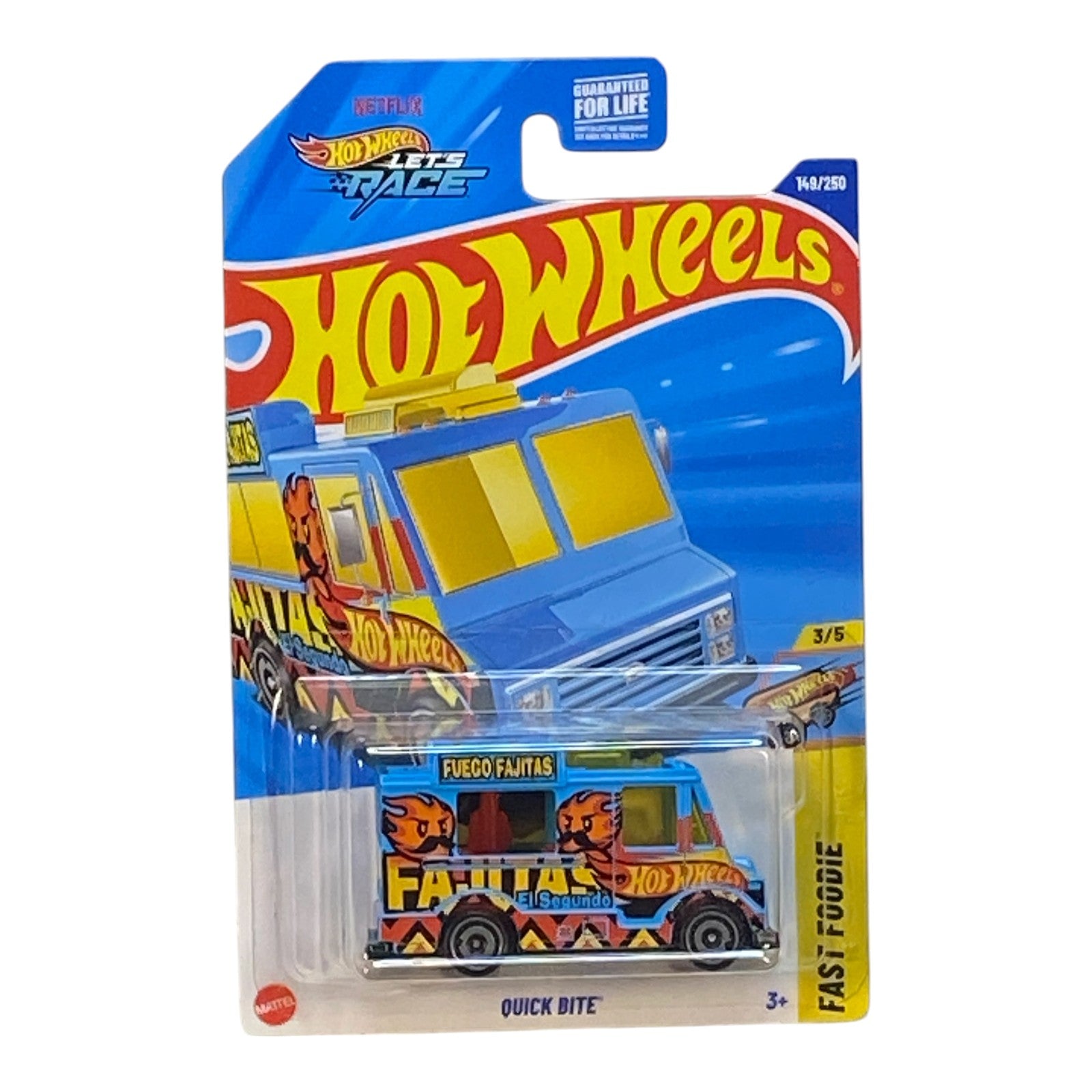 Hot Wheels Quick Bite Fuego Fajitas - Fast Foodie Series 3/5