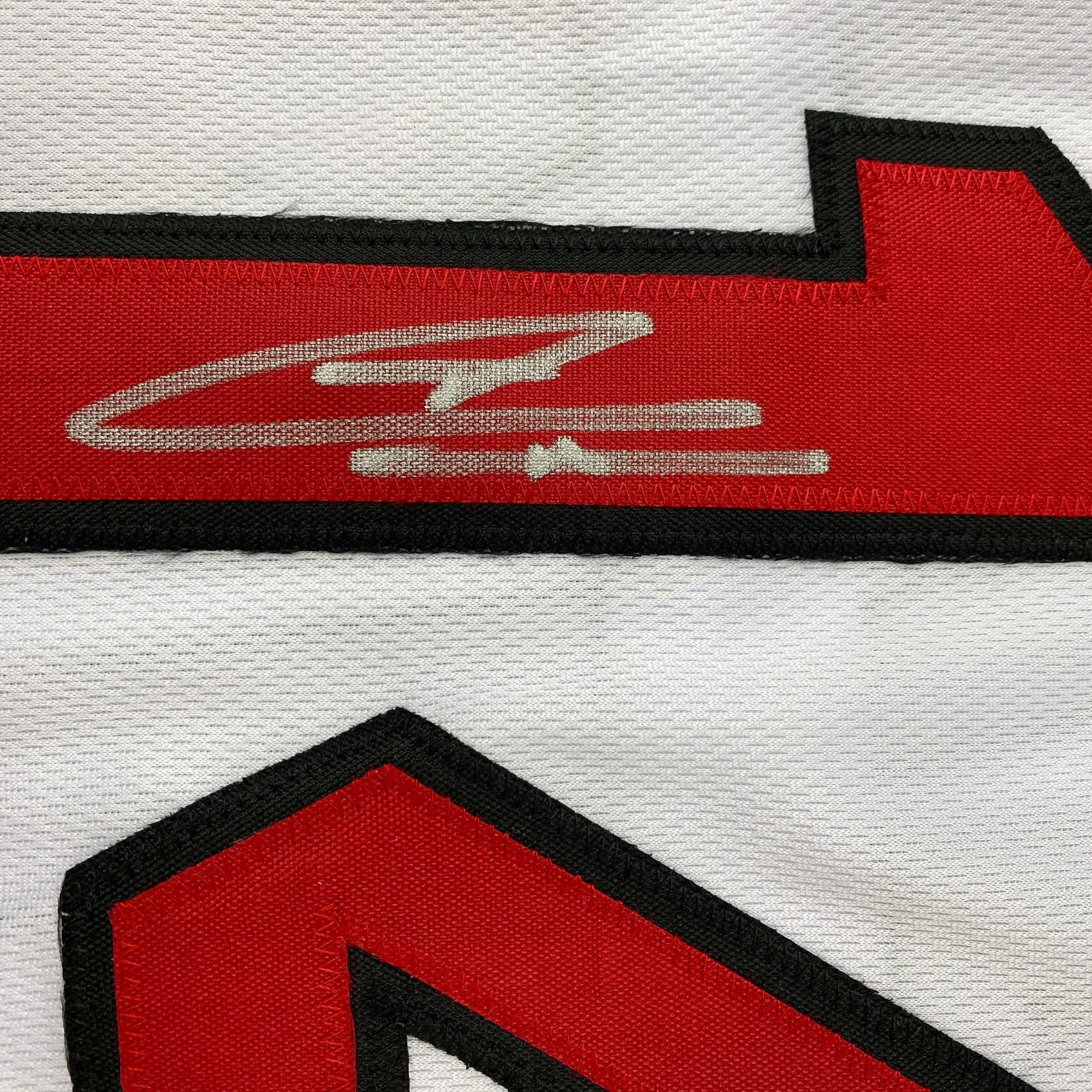 Autographed/Signed Tyler Herro Miami White Basketball Jersey JSA COA