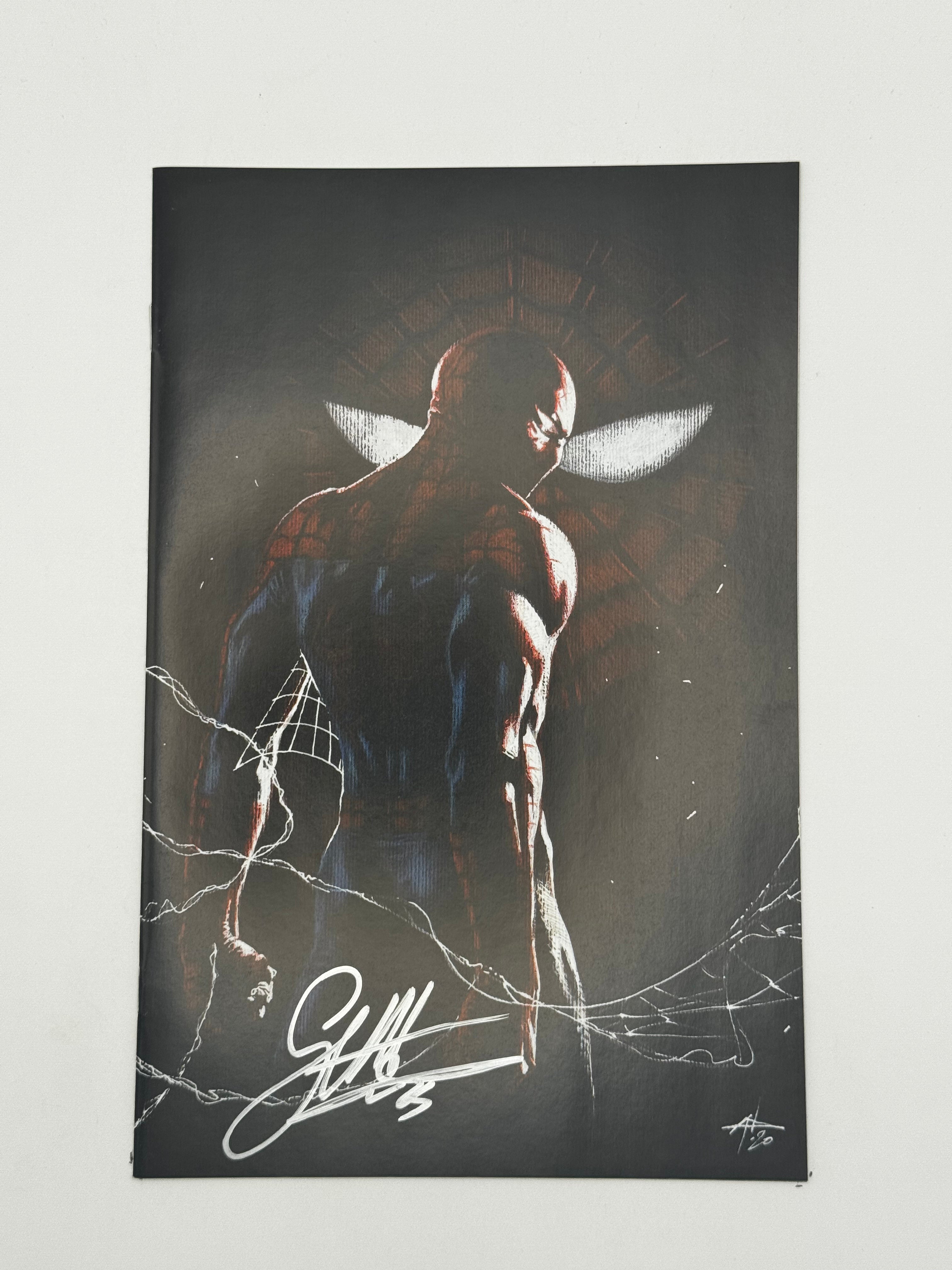 [Signed by Gabriele Dell'Otto] Amazing Spider-Man #46 Virgin Unknown Comics Gabriele Dellotto Exclusive Virgin Var [08-25]