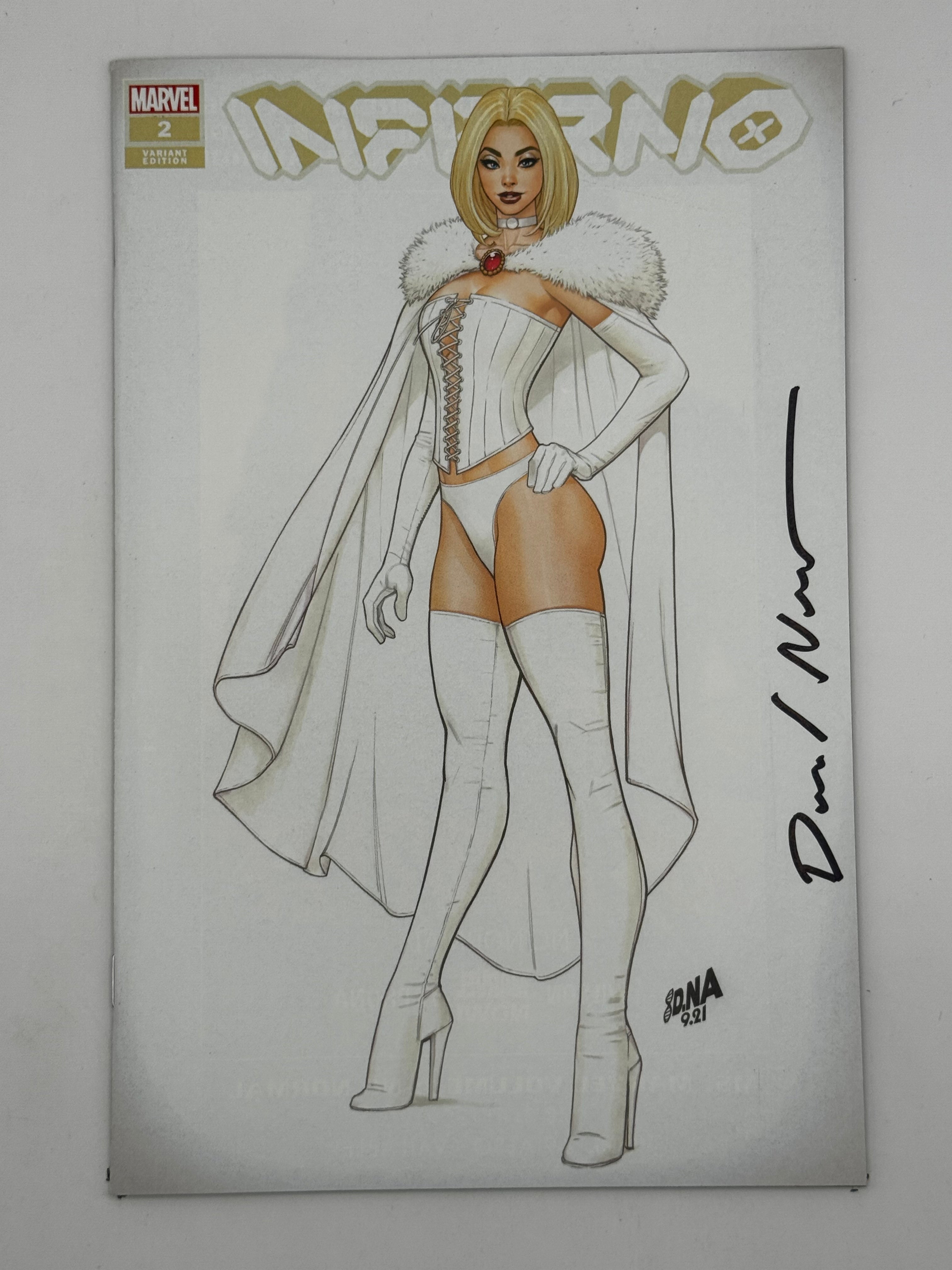 [Signed by David Nakayama] INFERNO #2 (OF 4) UNKNOWN COMICS DAVID NAKAYAMA EXCLUSIVE VAR