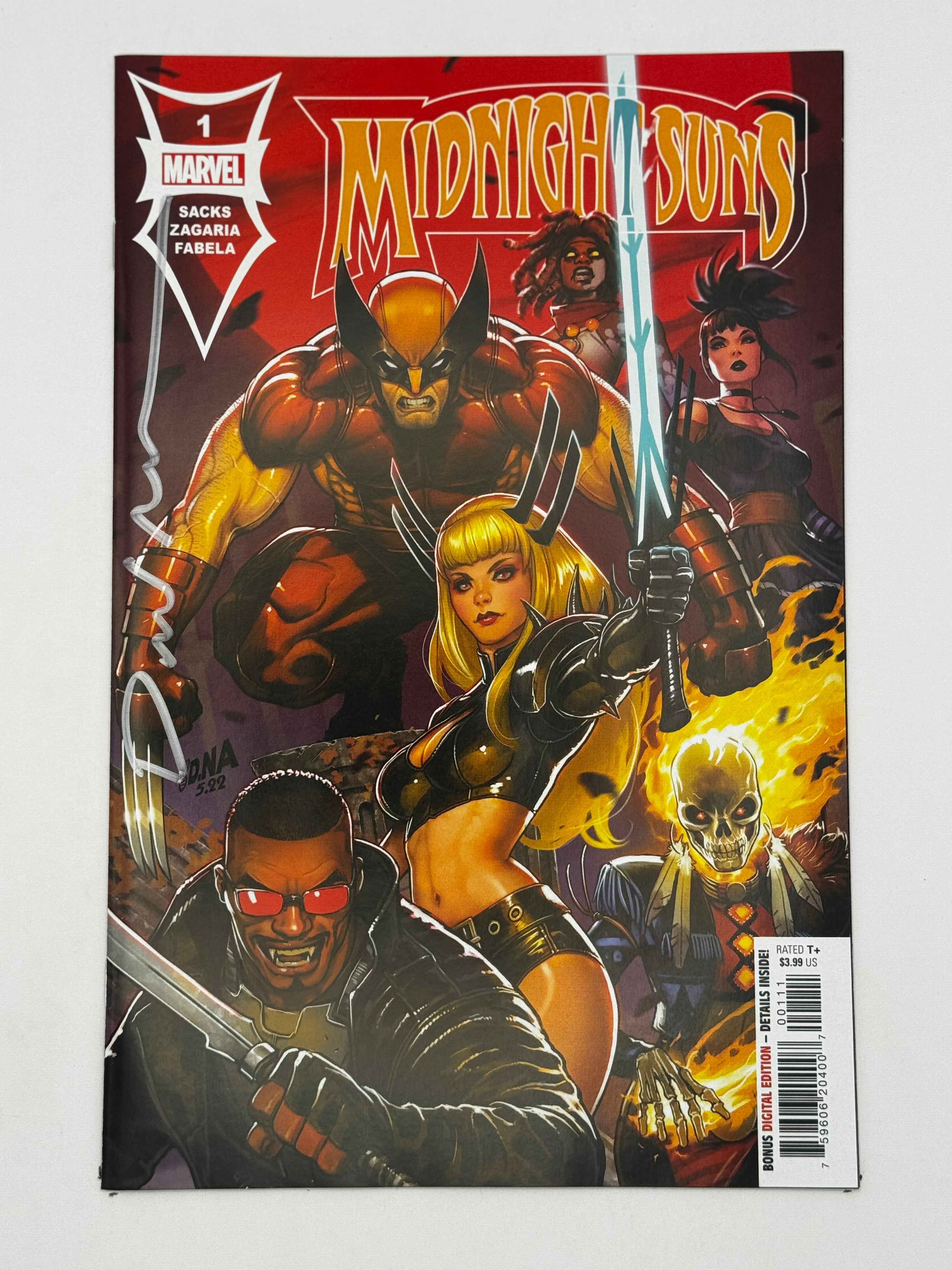 [Signed by David Nakayama] MIDNIGHT SUNS #1 DAVID NAKAYAMA VAR
