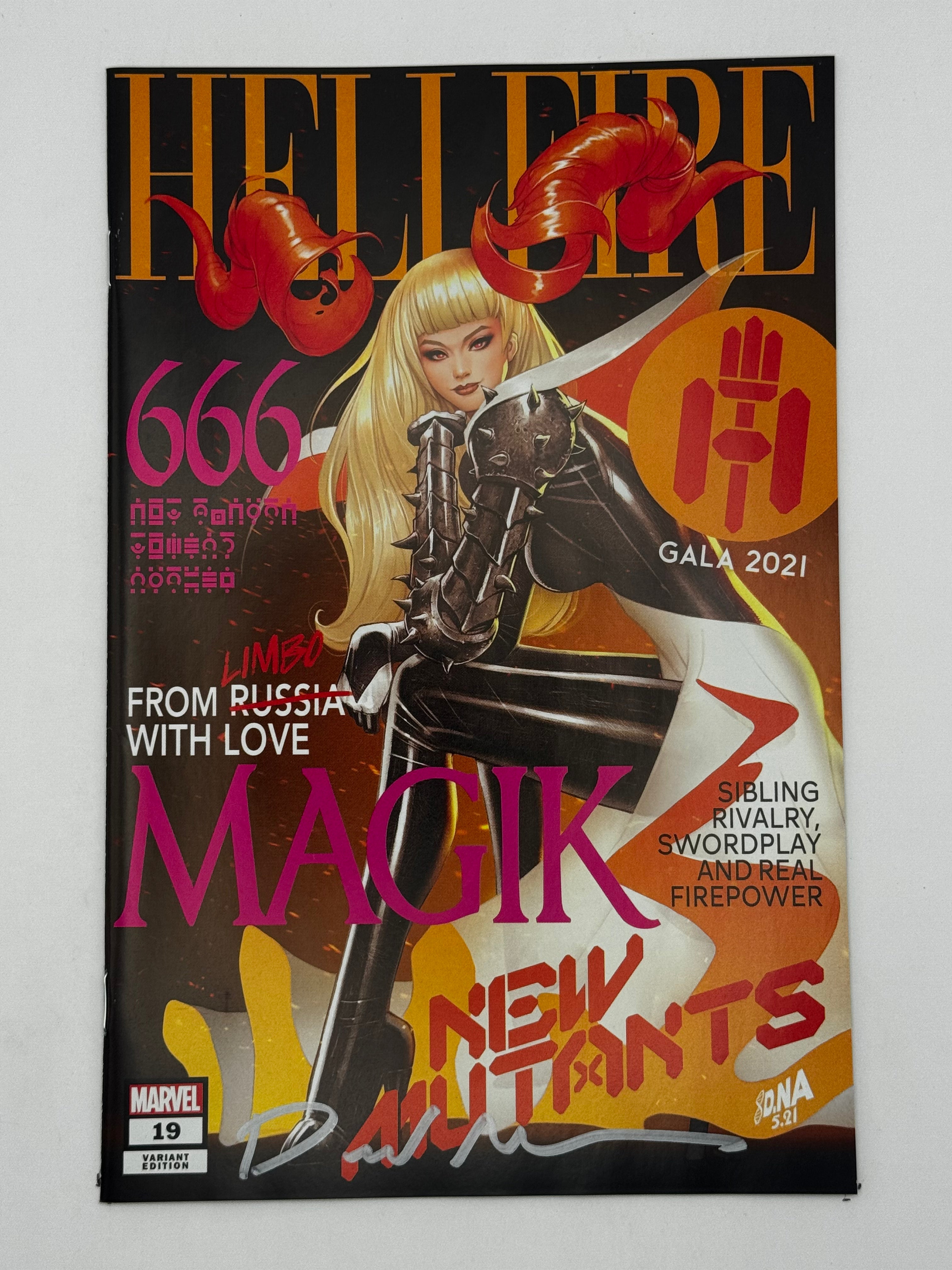 [Signed by David Nakayama] NEW MUTANTS #19 UNKNOWN COMICS DAVID NAKAYAMA EXCLUSIVE VAR GALA (11/30/2022)