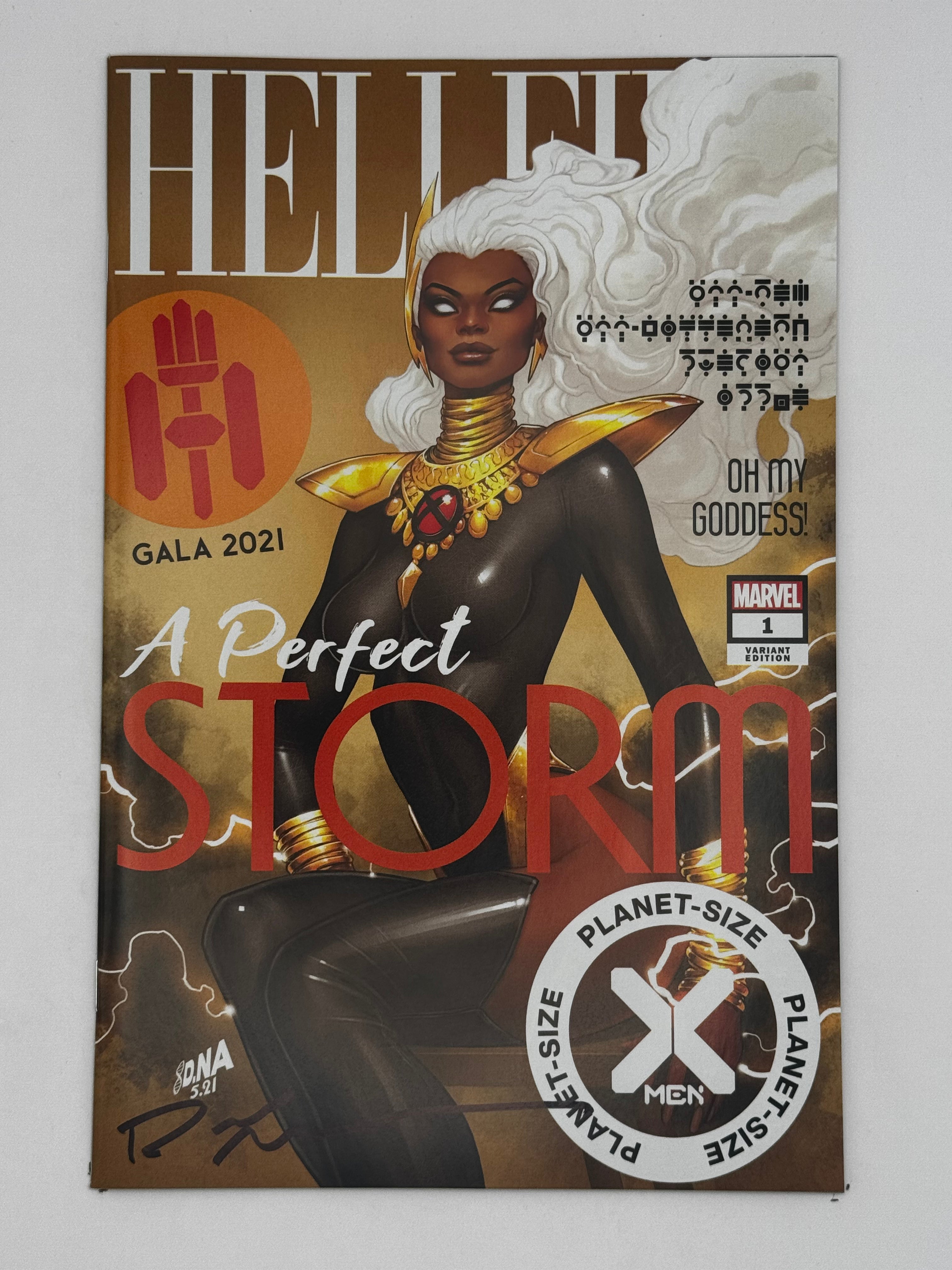 [Signed by David Nakayama] PLANET-SIZED X-MEN #1 UNKNOWN COMICS DAVID NAKAYAMA EXCLUSIVE VAR GALA (11/30/2022)