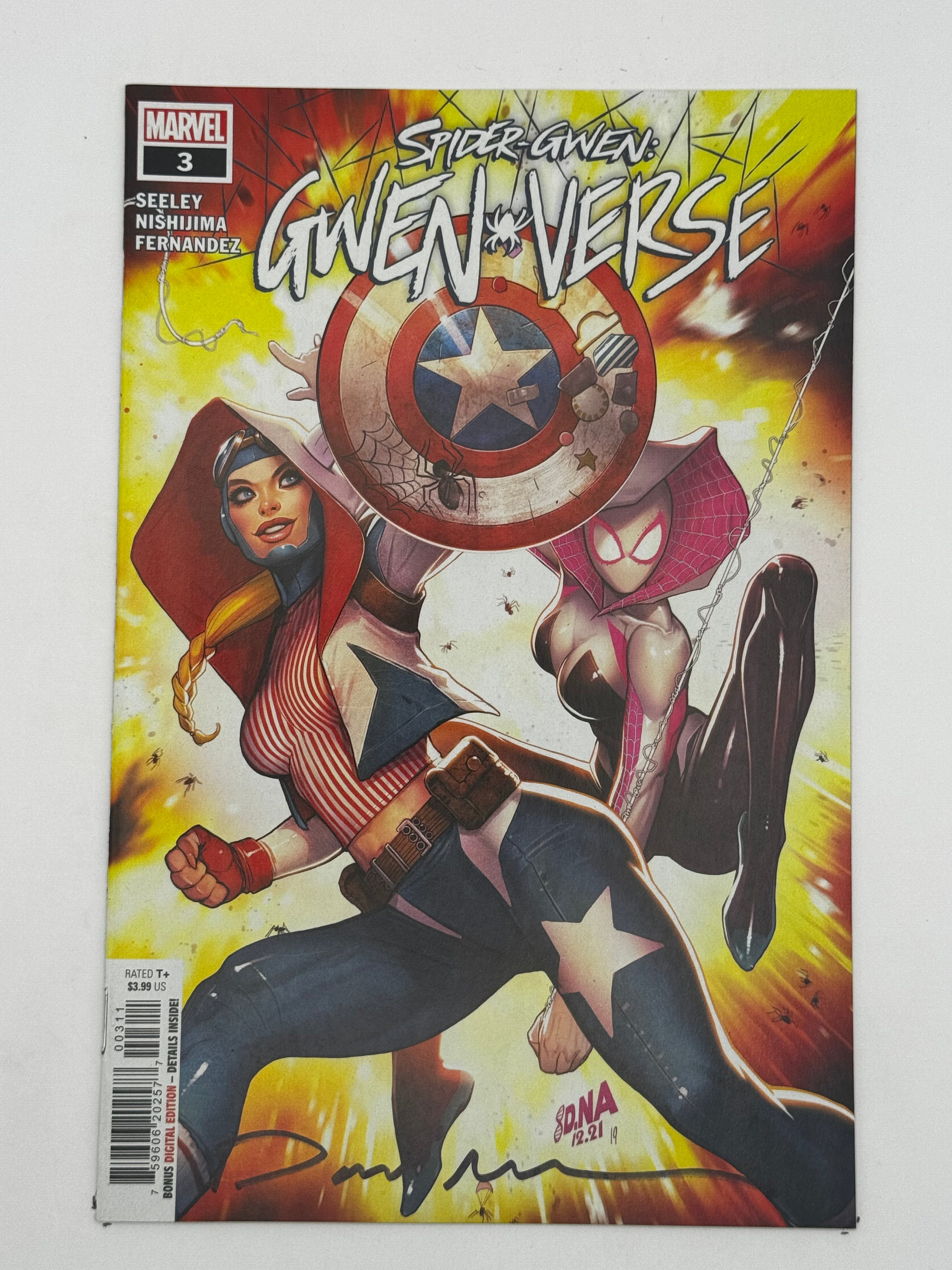 [Signed by David Nakayama] SPIDER-GWEN: GWENVERSE #3 DAVID NAKAYAMA VAR