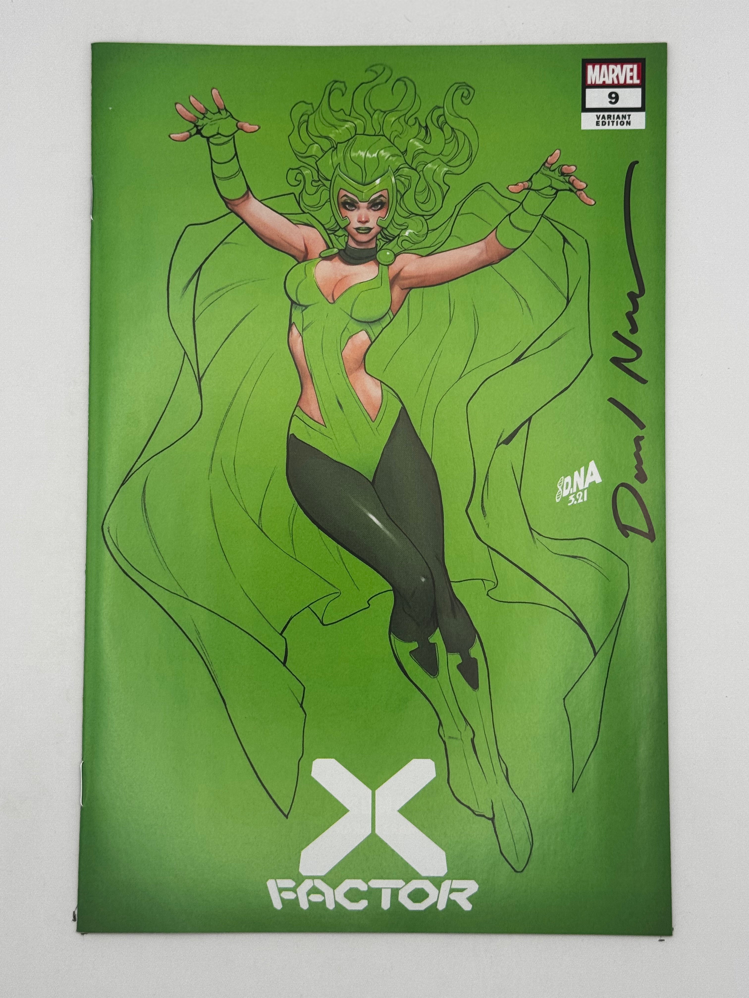 [Signed by David Nakayama] X-FACTOR #9 UNKNOWN COMICS DAVID NAKAYAMA EXCLUSIVE VAR