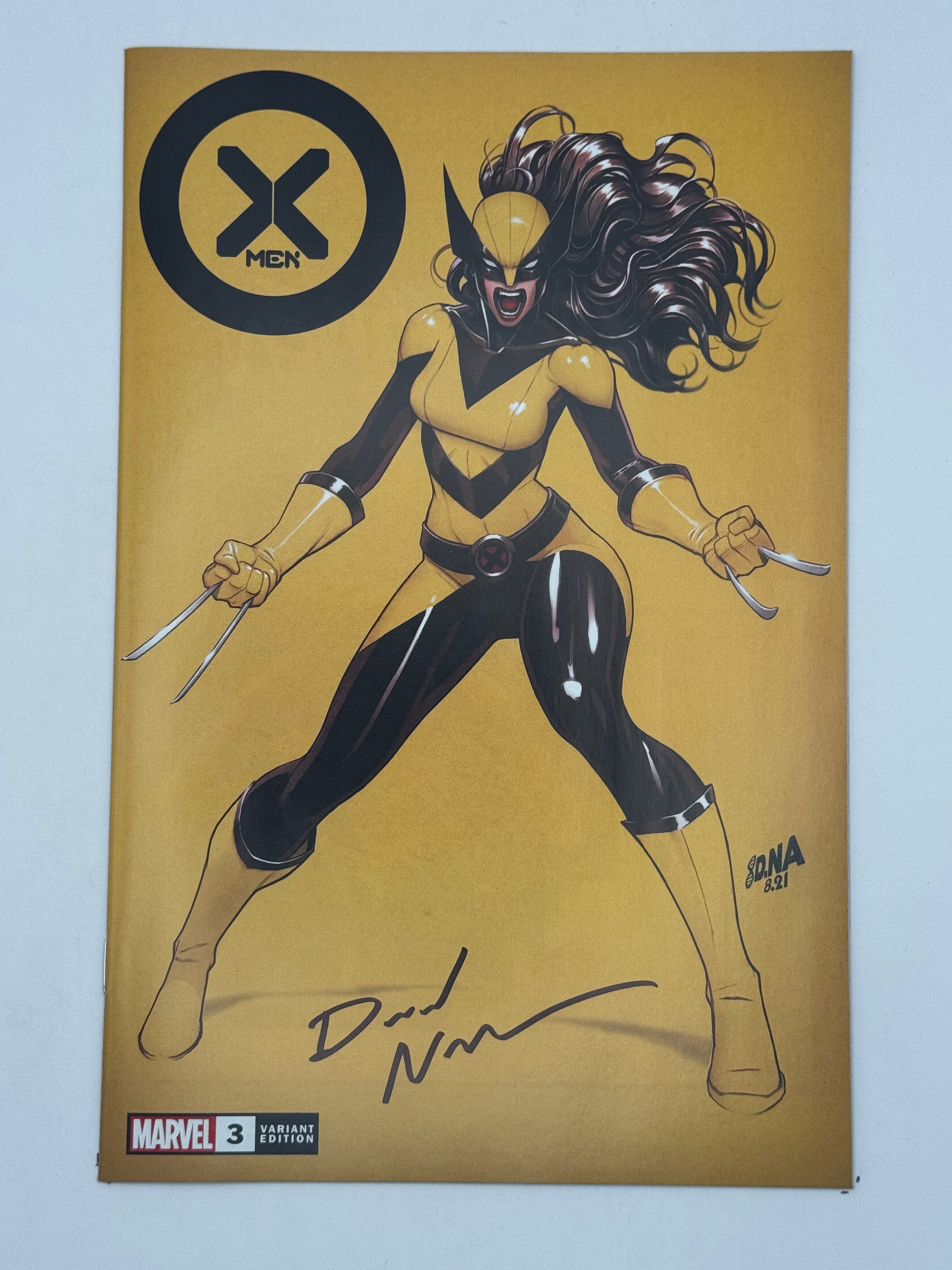 [Signed by David Nakayama] X-MEN #3 UNKNOWN COMIC BOOKS DAVID NAKAYAMA