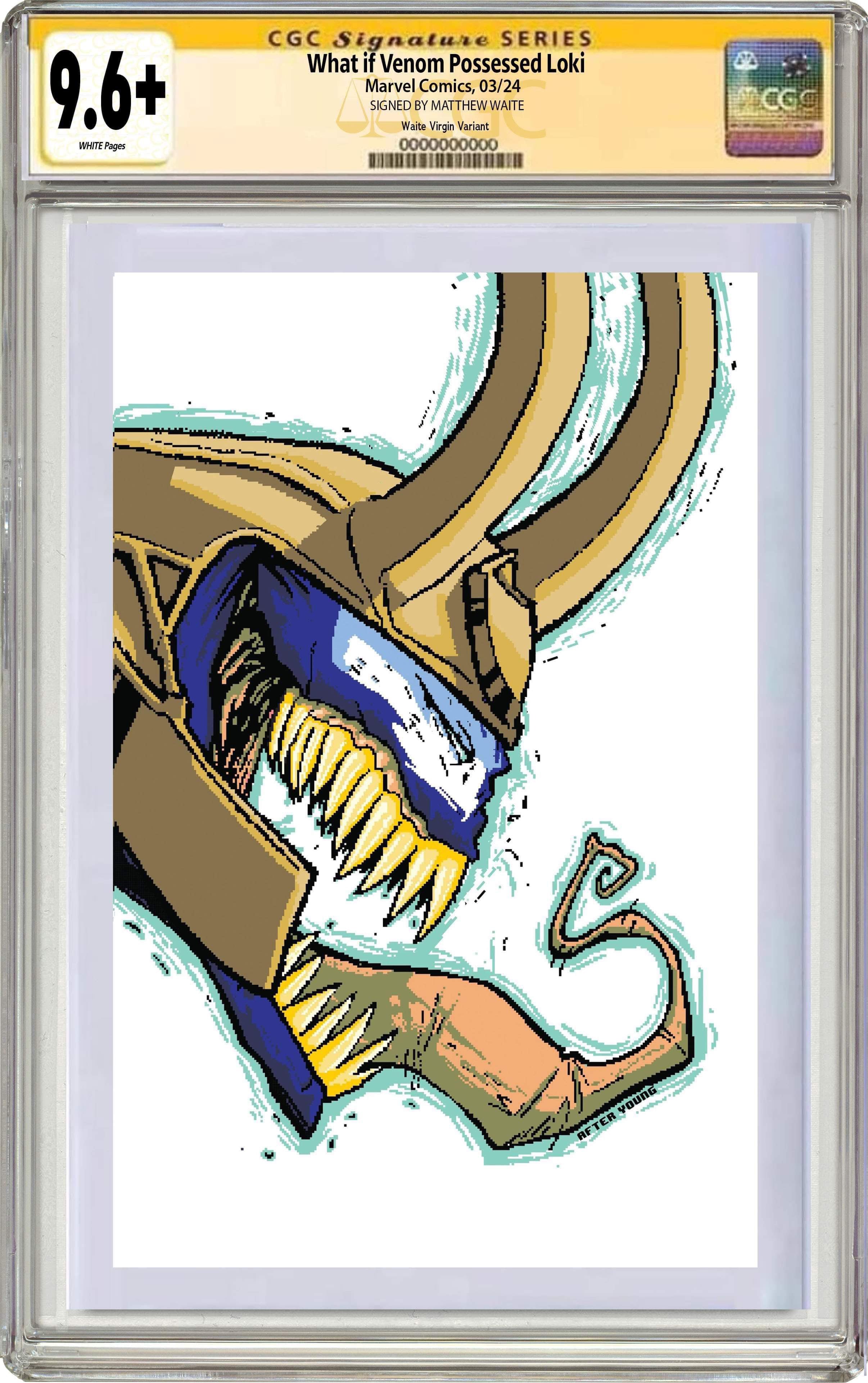 WHAT IF VENOM #1 | Matthew Waite Skottie Young Homage Variant