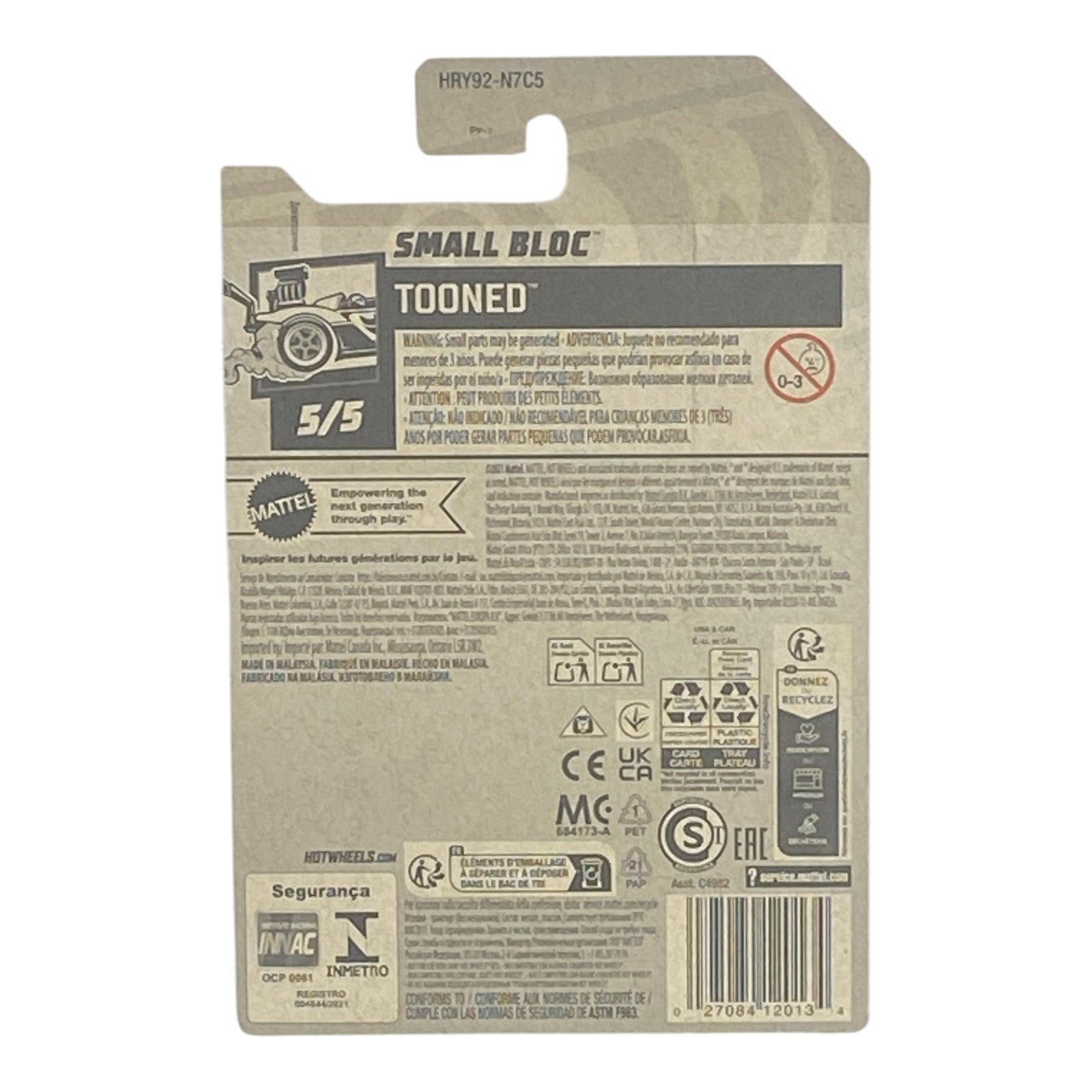 Hot Wheels Small Bloc - Tooned Series 5/5