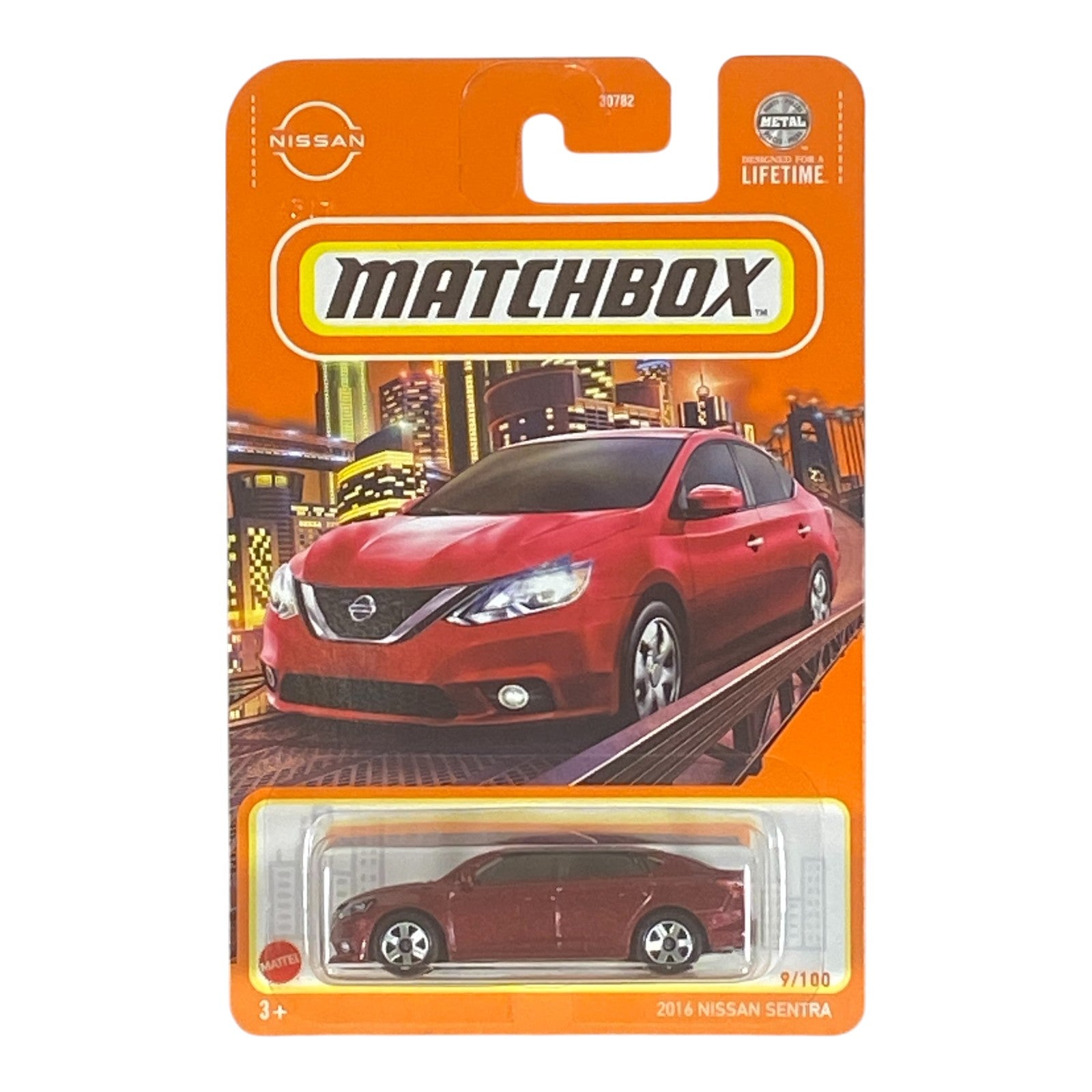 Matchbox 2016 Nissan Sentra - Matchbox Series 9/100