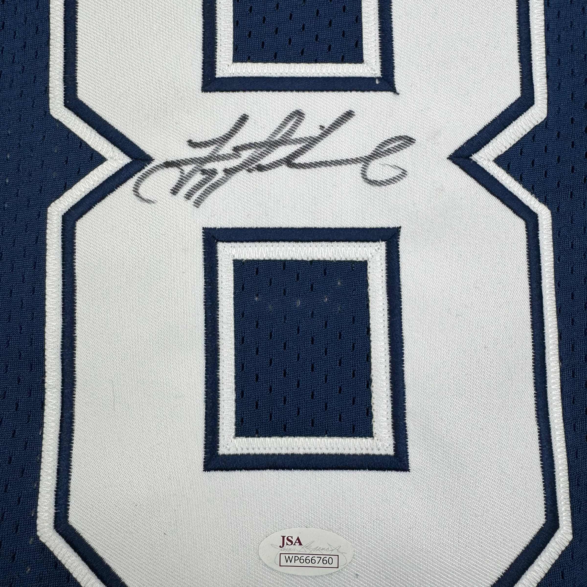 Autographed/Signed Troy Aikman Dallas Football Jersey JSA COA