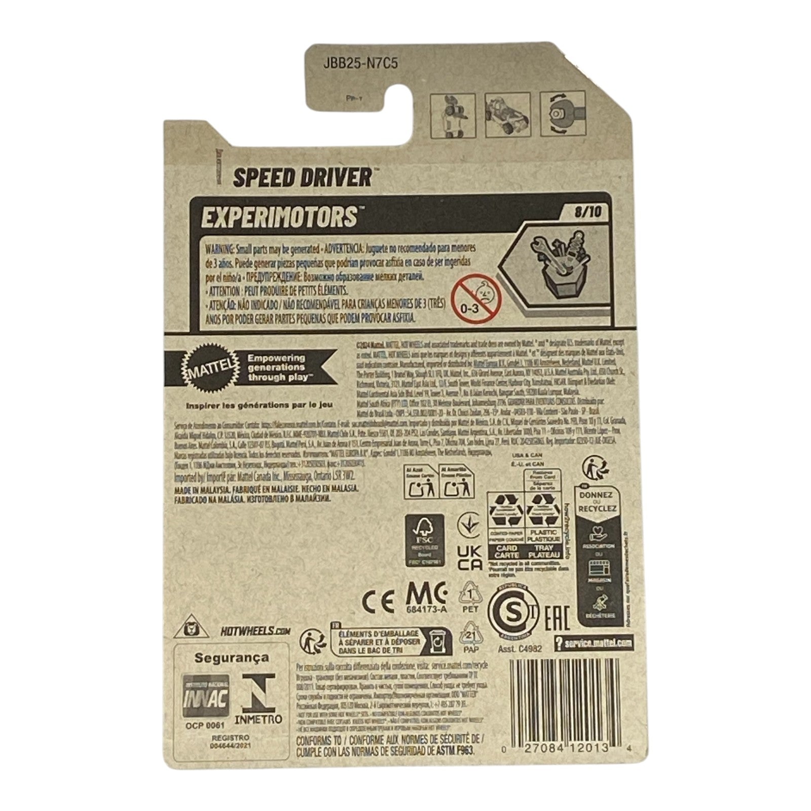 Hot Wheels Speed Driver - Experimotors Series 8/10