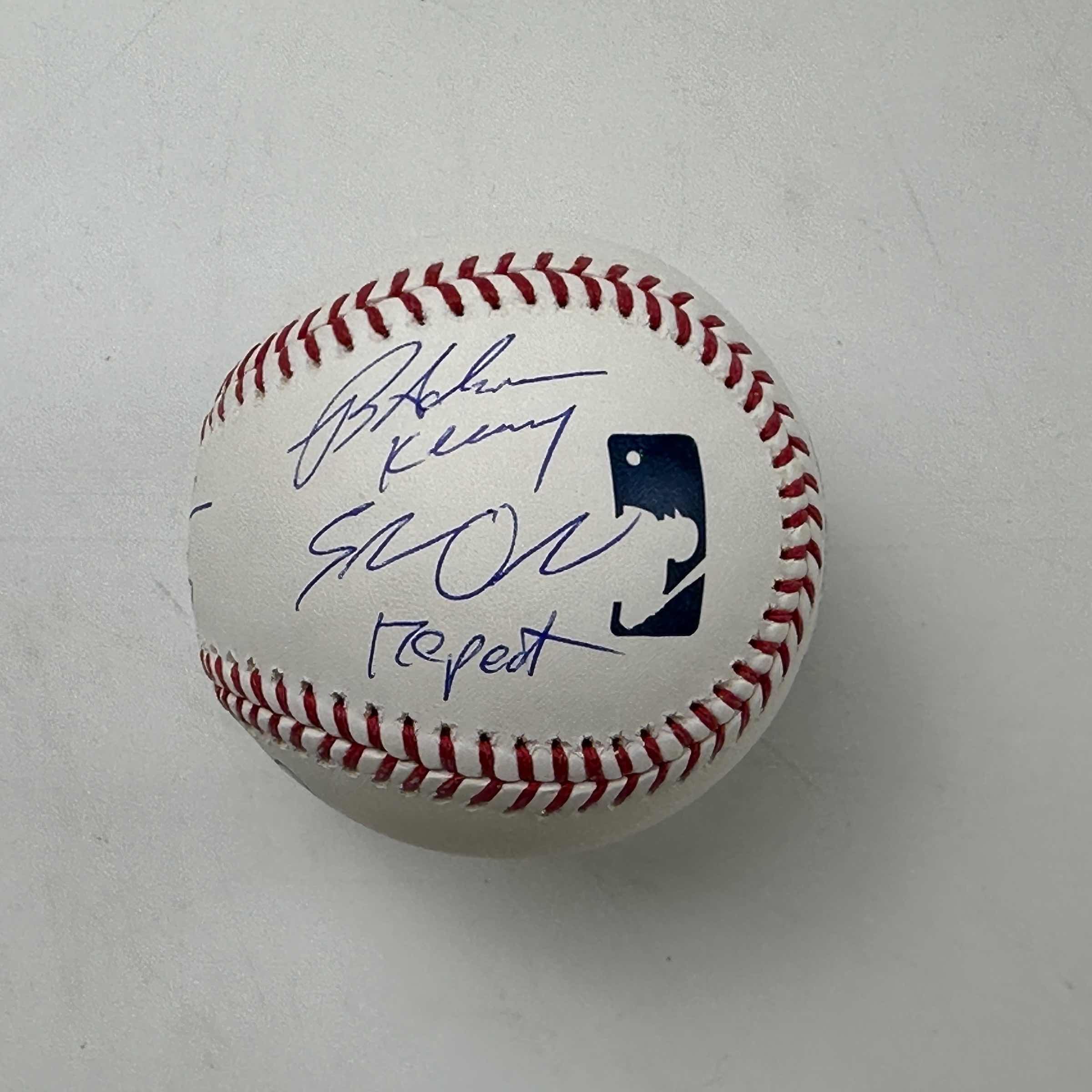 Autographed/Signed The Sandlot Movie 6x Cast Member Sigs Rawlings Official Major League Baseball Beckett BAS COA