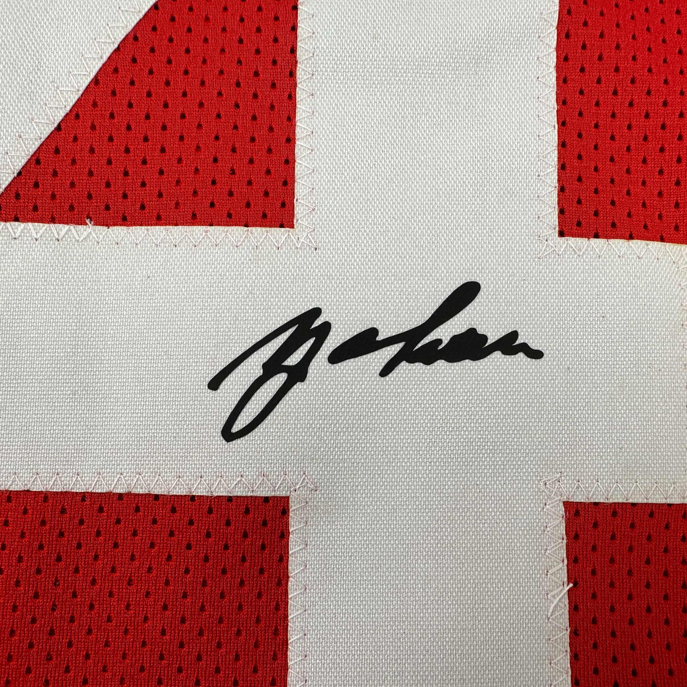 Facsimile Autographed Y.A. YA Tittle San Francisco Red Reprint Laser Auto Football Jersey Size Men's XL