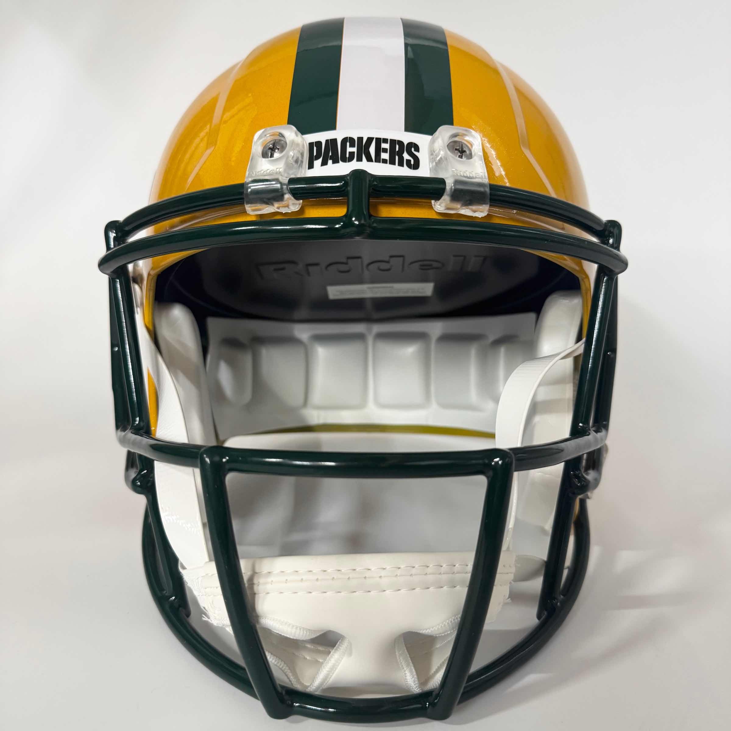 Autographed/Signed Aaron Rodgers Green Bay Packers Full Size Replica F