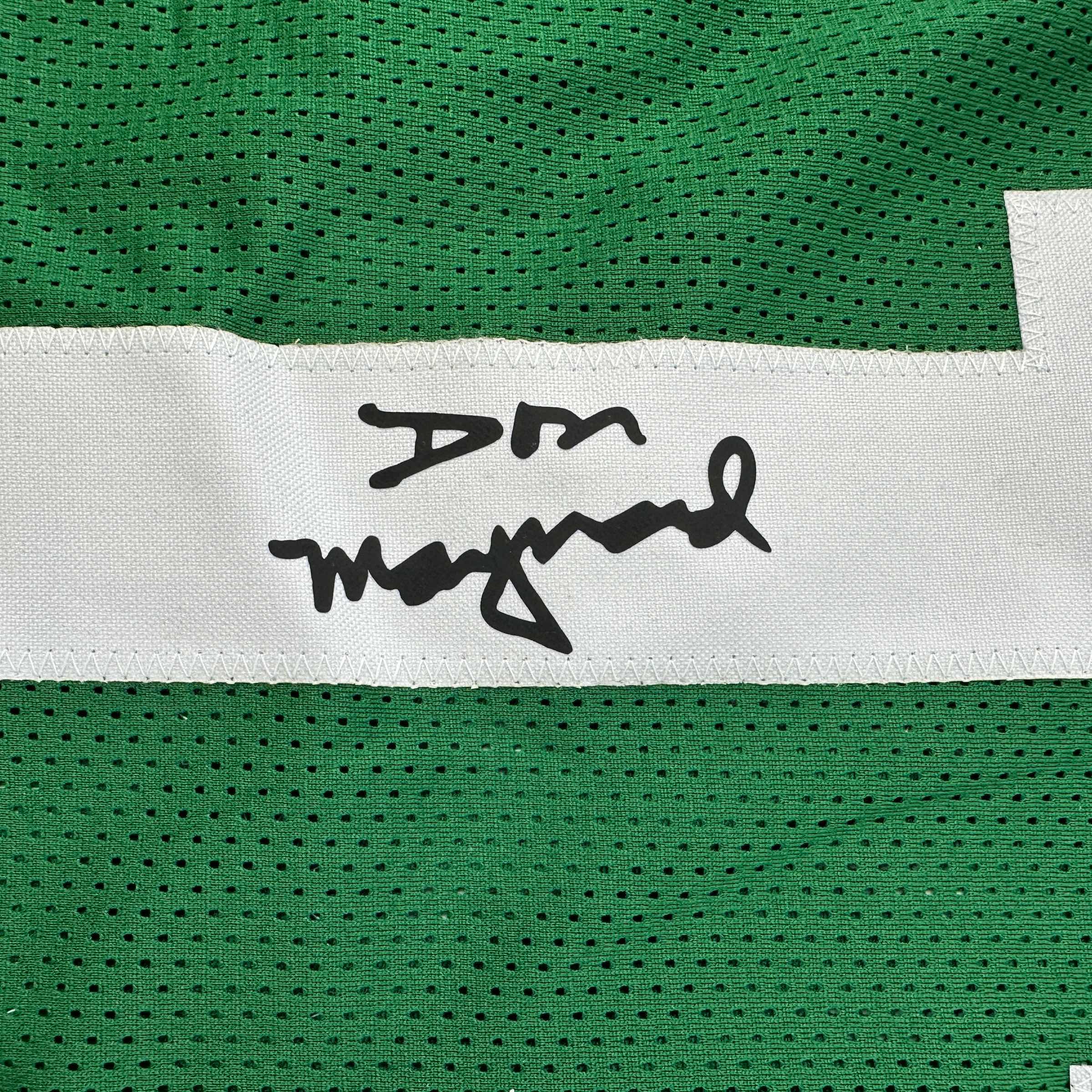 Facsimile Autographed Don Maynard New York Green Reprint Laser Auto Football Jersey Size Men's XL