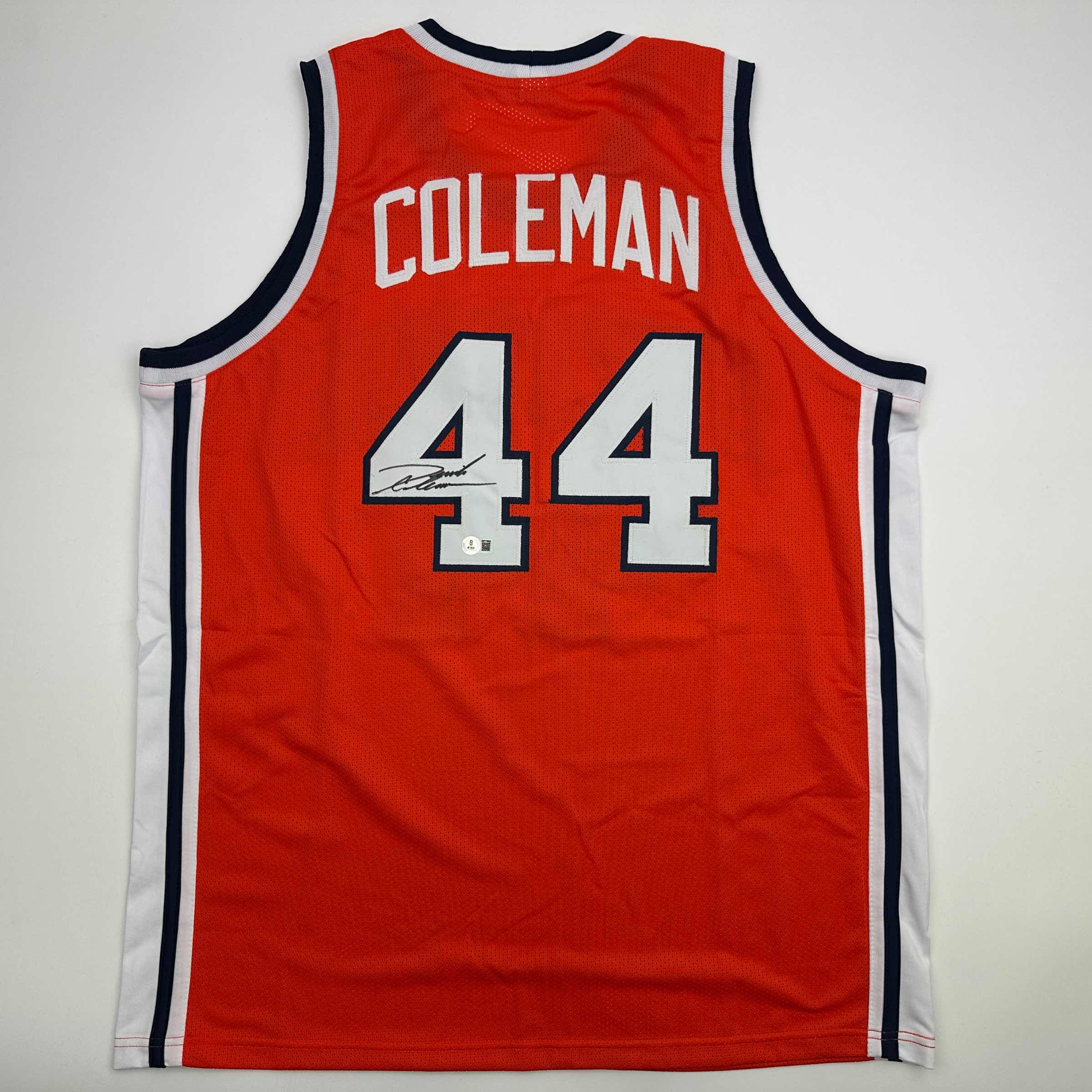 Autographed/Signed Robert Horry Houston Red Basketball Jersey Beckett BAS COA