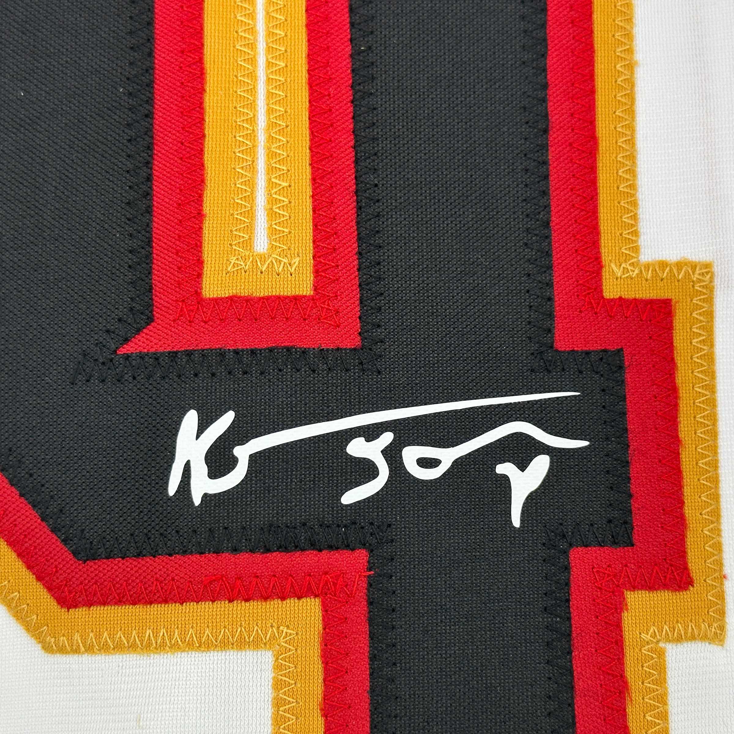 Framed Facsimile Autographed Ketel Marte 35x39 Arizona White Reprint Laser Auto Baseball Jersey