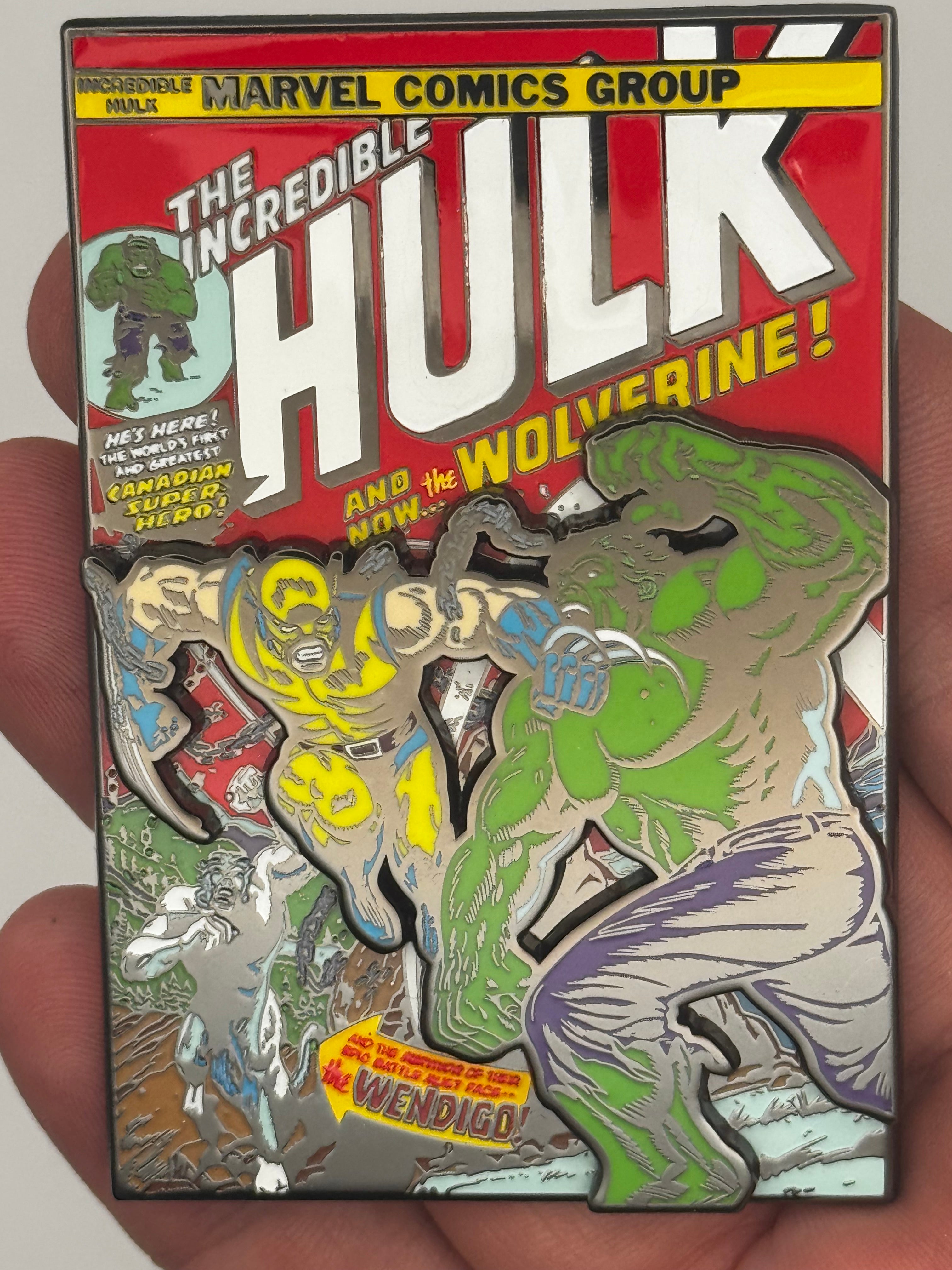 Incredible Hulk #181 3" Enamel Pin NYCC 2026 | Unknown Comics Exclusve (10/28/2026)