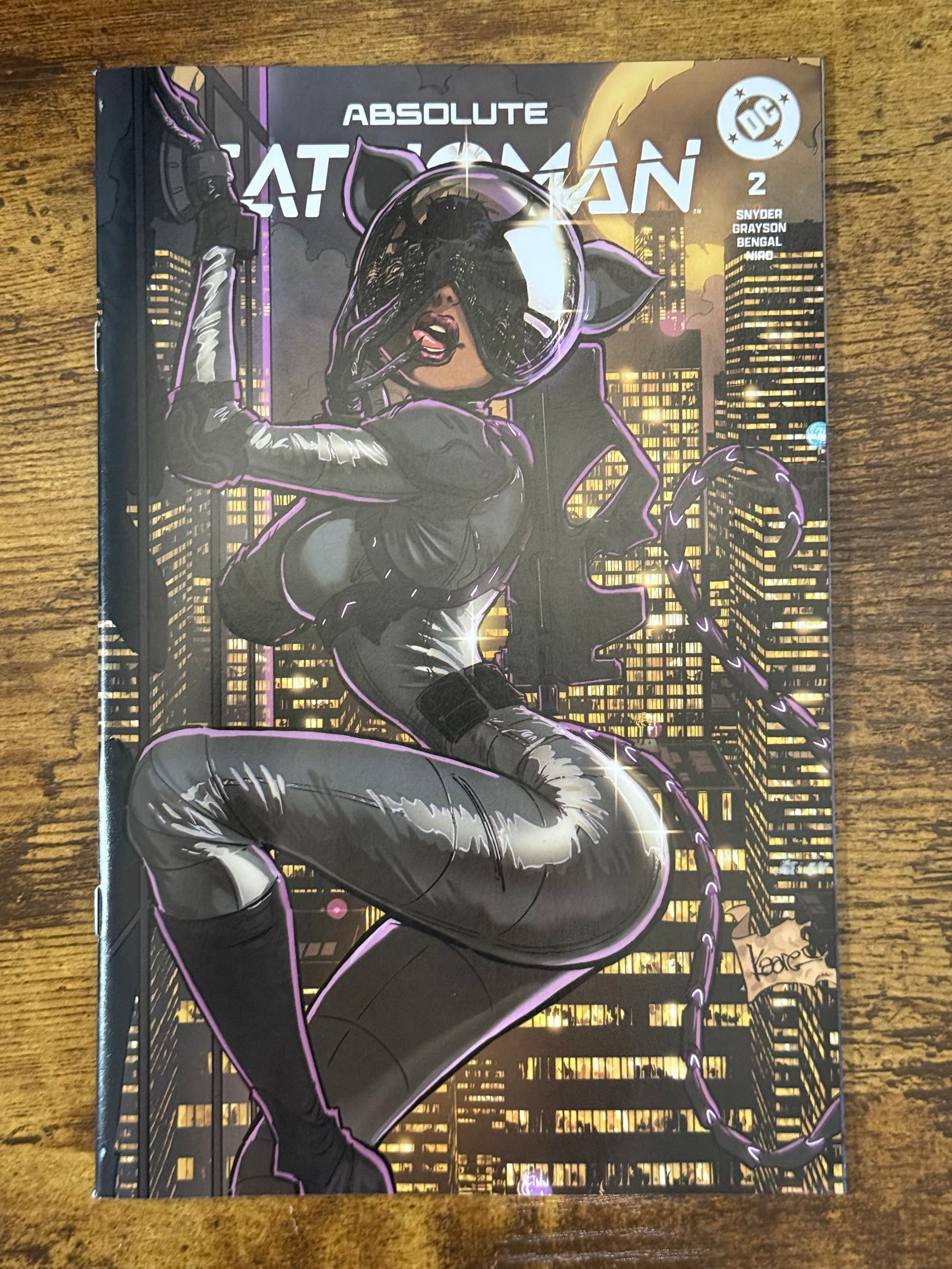Absolute Catwoman #2 Kaare Andrews Exclusive