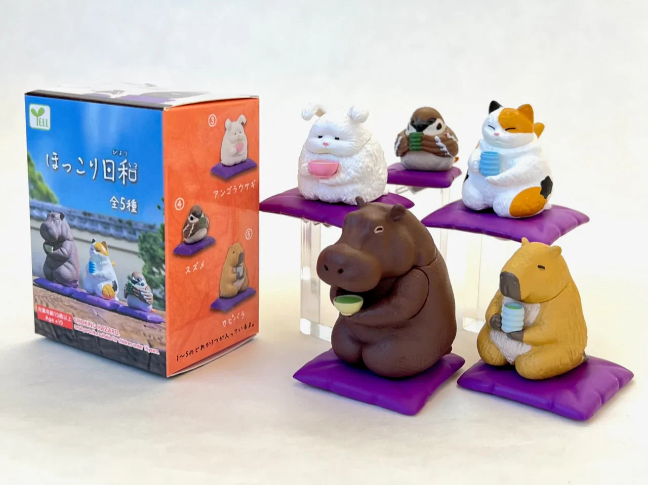 TEA TIME ANIMALS FIGURINE BLIND BOX (1 Blind Box)