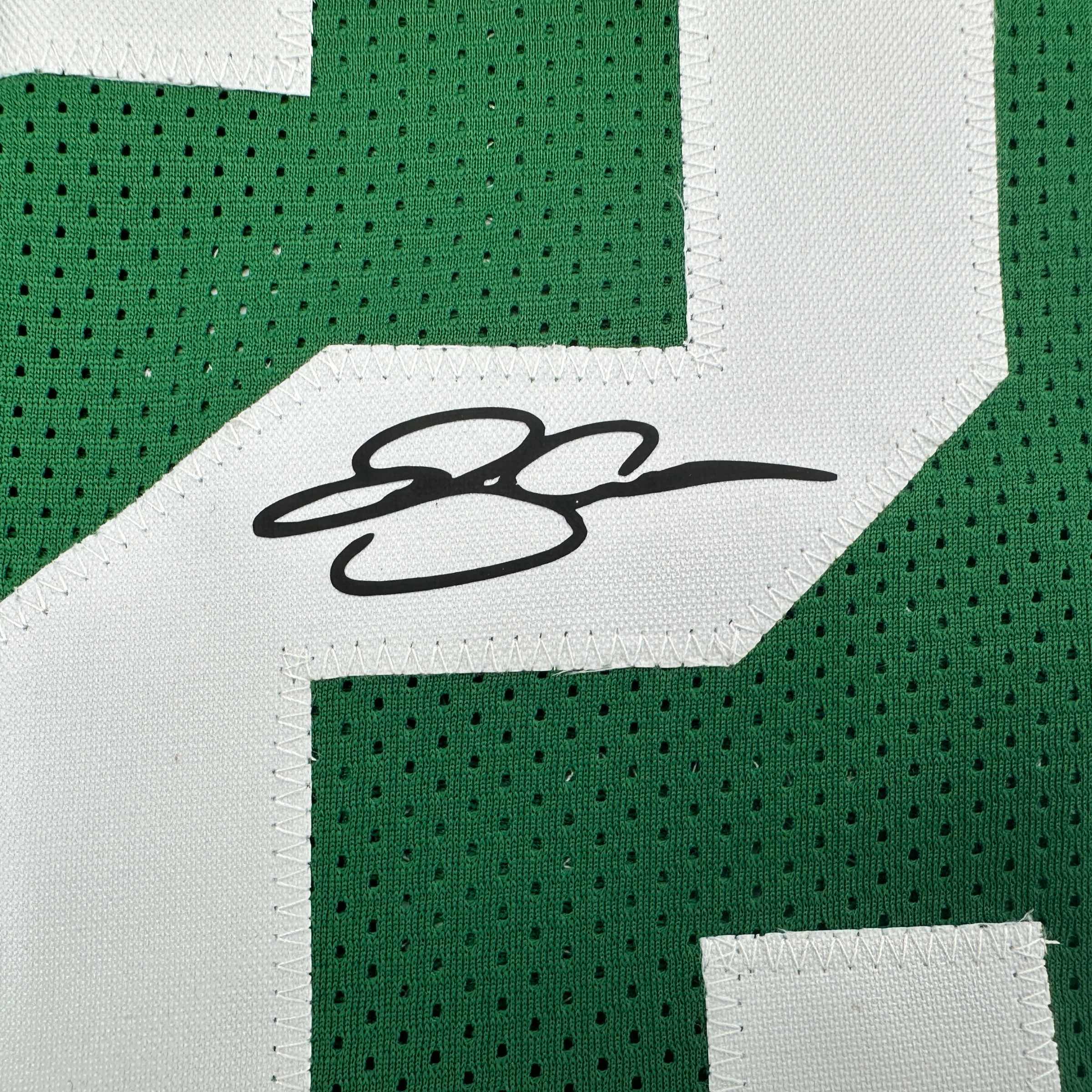Facsimile Autographed Ray Allen Boston Green Reprint Laser Auto Basketball Jersey Size Men's XL