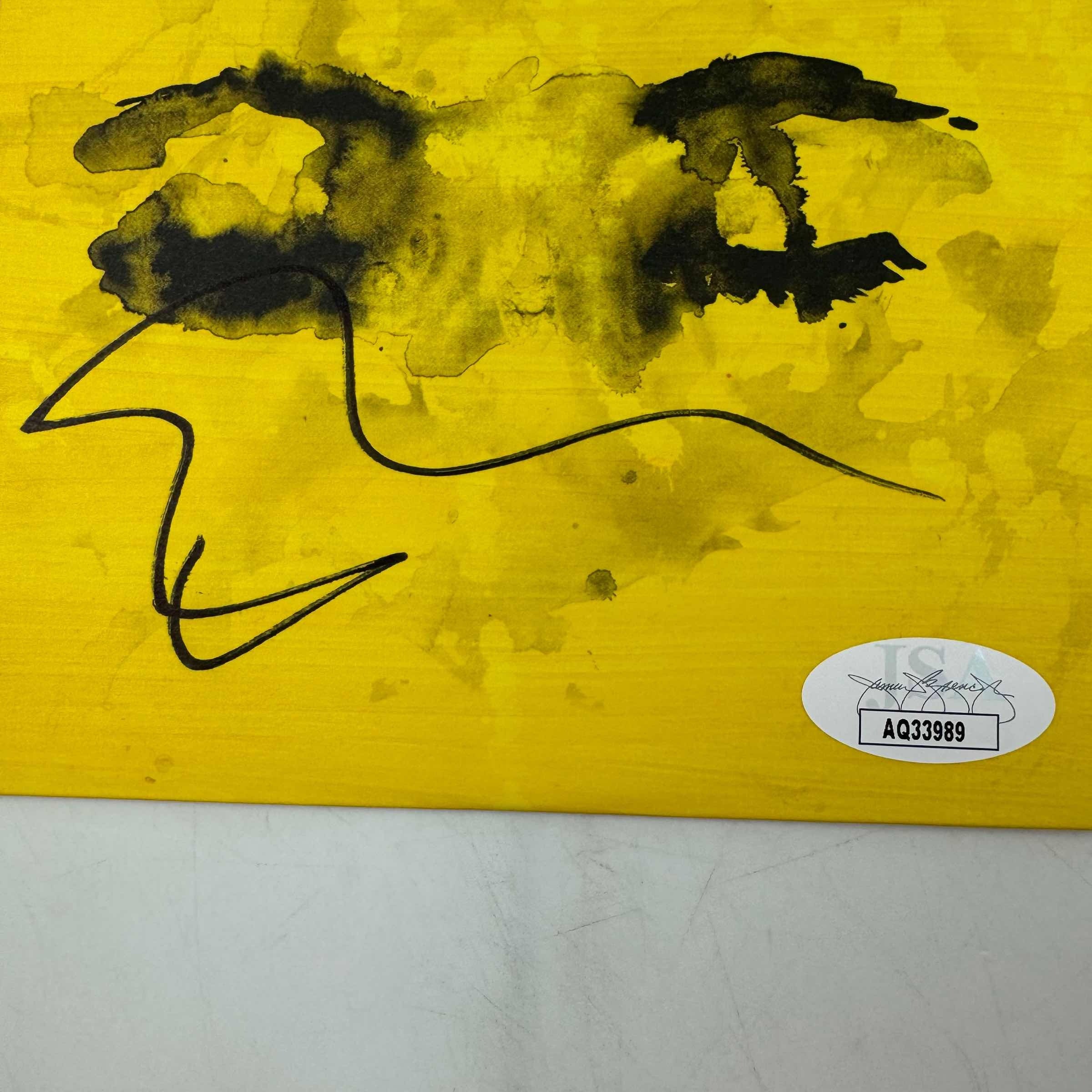 Autographed/Signed Ed Sheeran  Eyes Closed  Album CD Cover Disk JSA COA
