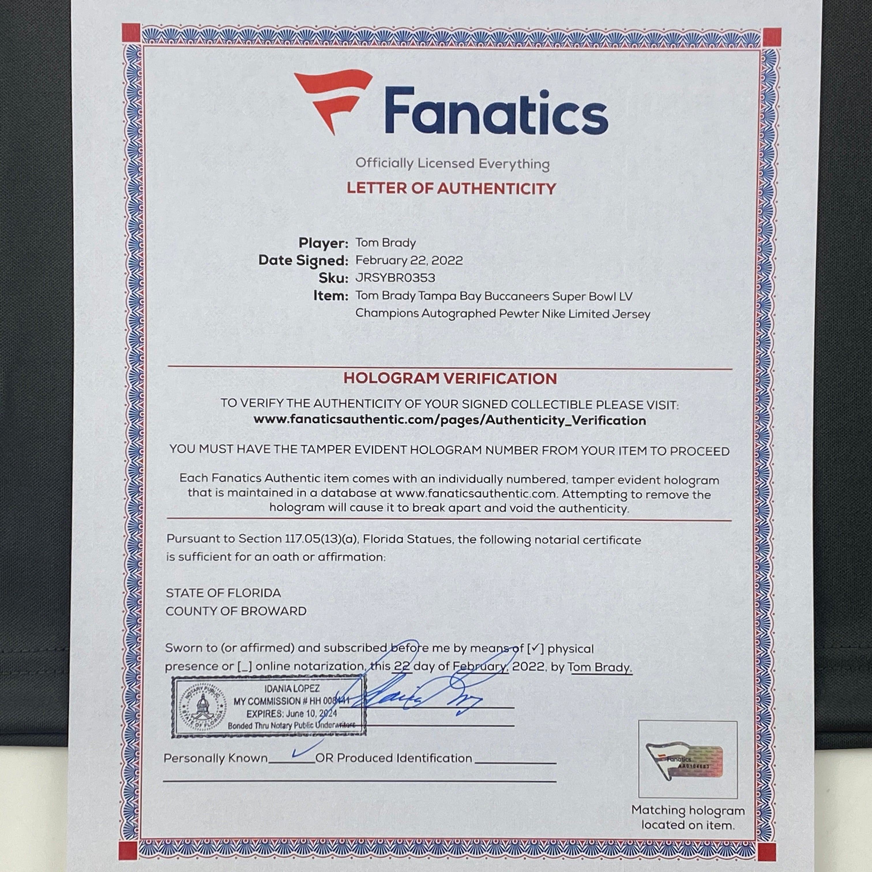 Autographed/Signed Tom Brady Tampa Bay Buccaneers Pewter Grey Authentic Nike Limited Football Jersey Fanatics COA/LOA