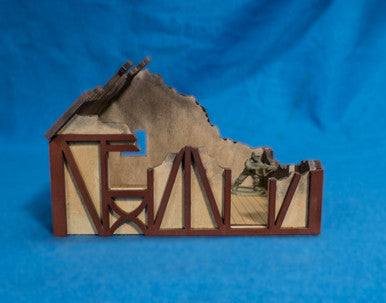 15mm Small Half Timber House  - 15MCSS550