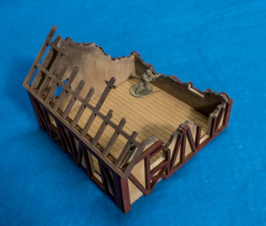 15mm Small Half Timber House  - 15MCSS550