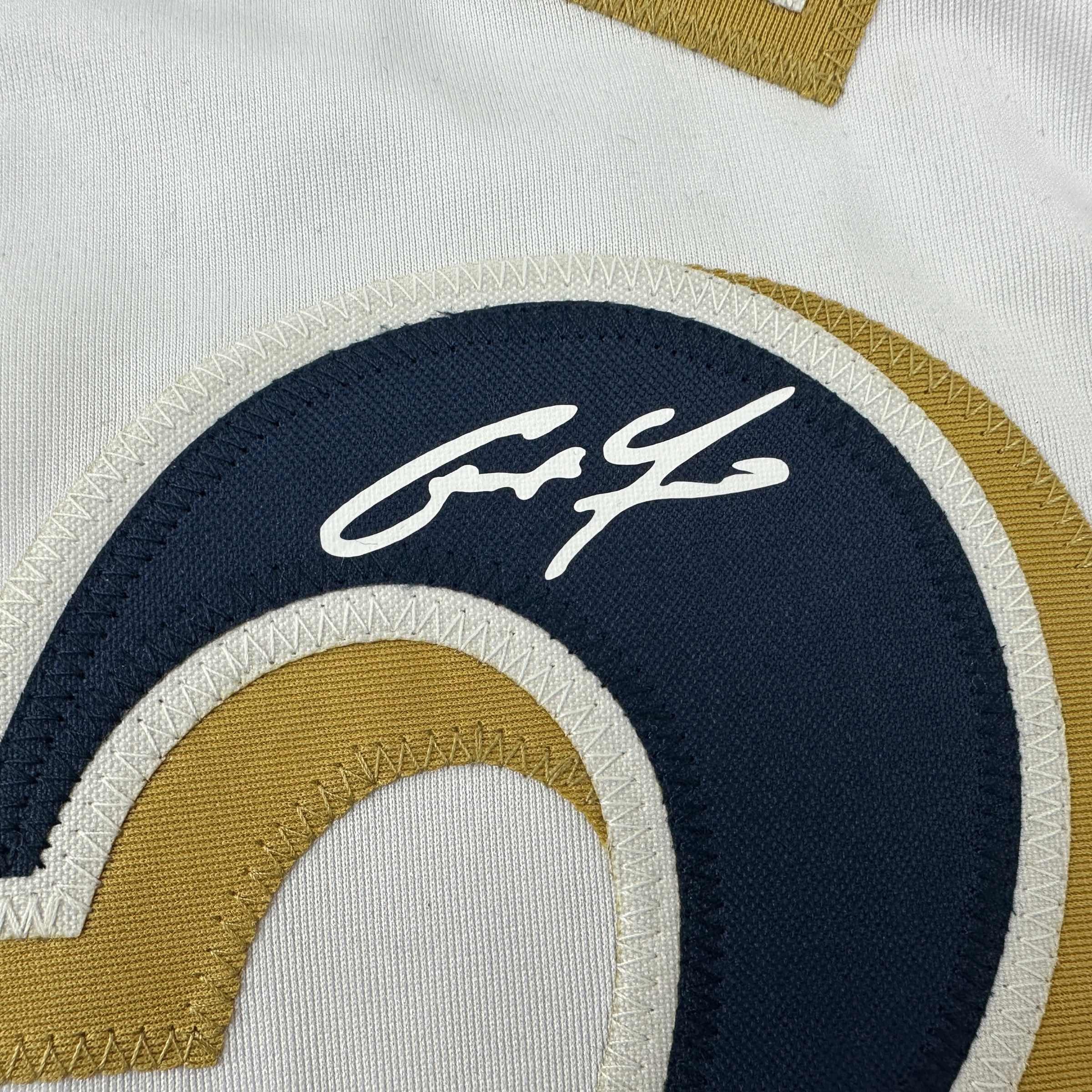 Facsimile Autographed Christian Yelich Milwaukee White Reprint Laser Auto Baseball Jersey Size Men's XL