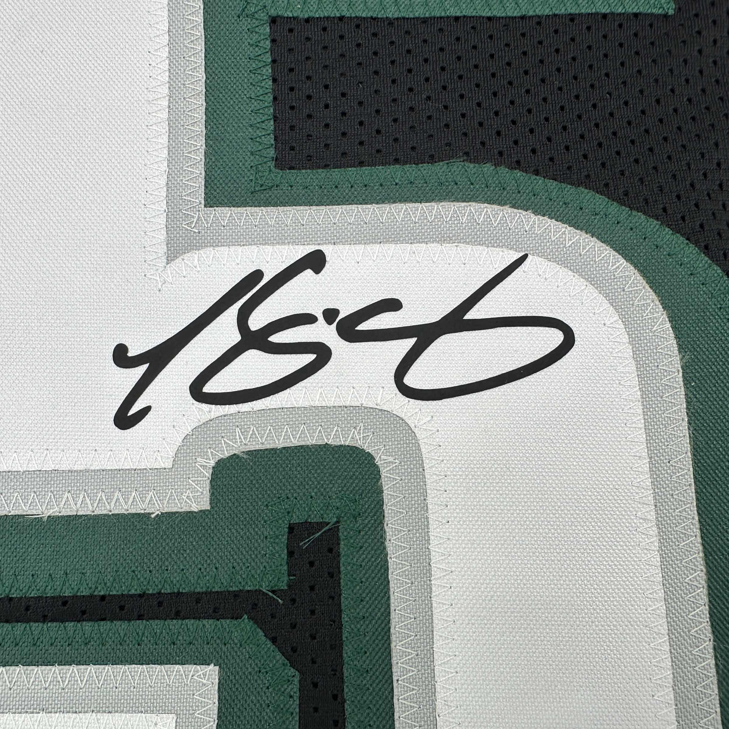 Facsimile Autographed LeSean McCoy Philadelphia Black Reprint Laser Auto Football Jersey Size Men's XL