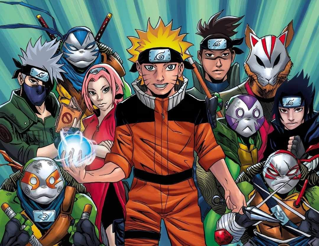 Teenage Mutant Ninja Turtles x Naruto Jason Flowers Wrap-Around Exclusive (11/20/2024)