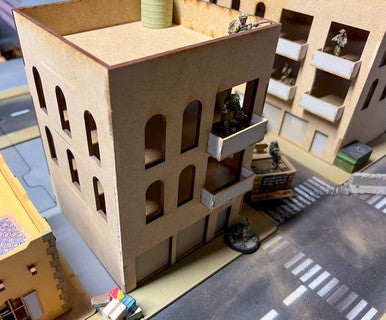 28mm Middle East Three Story Building - 28MMDF283